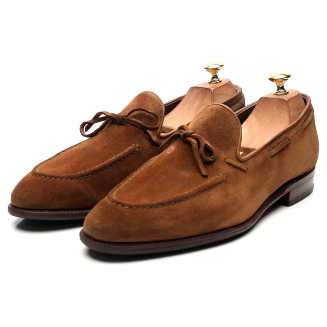 Carmina 80228 mocassins suède marron UK 10