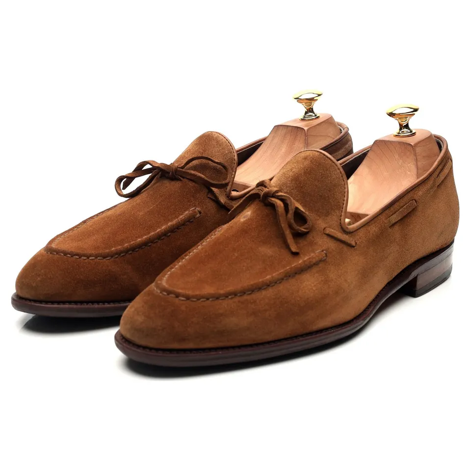 Carmina 80228 mocassins suède marron UK 10