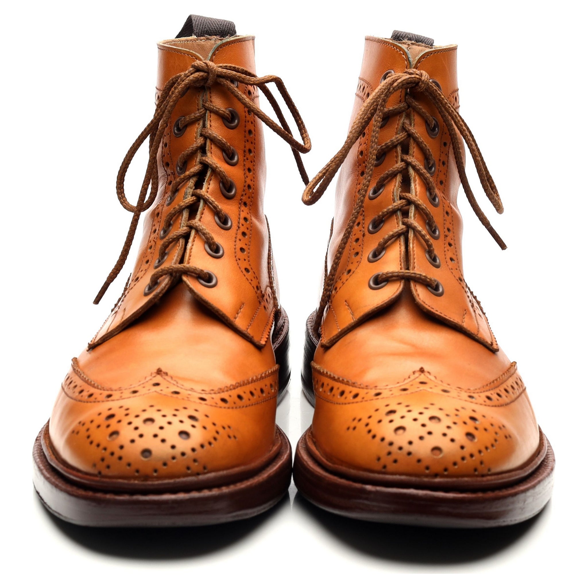 Tricker's Stow bottines cuir marron clair 9