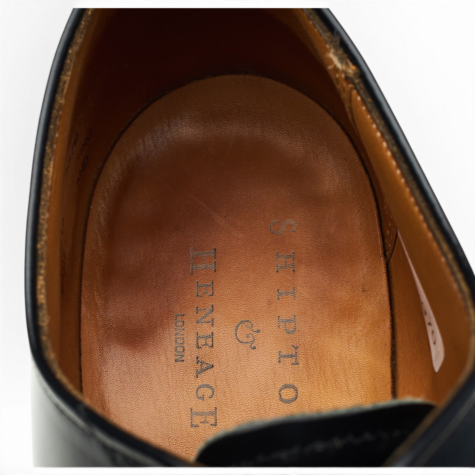 Alfred Sargent Epsom oxford cuir noir UK 7