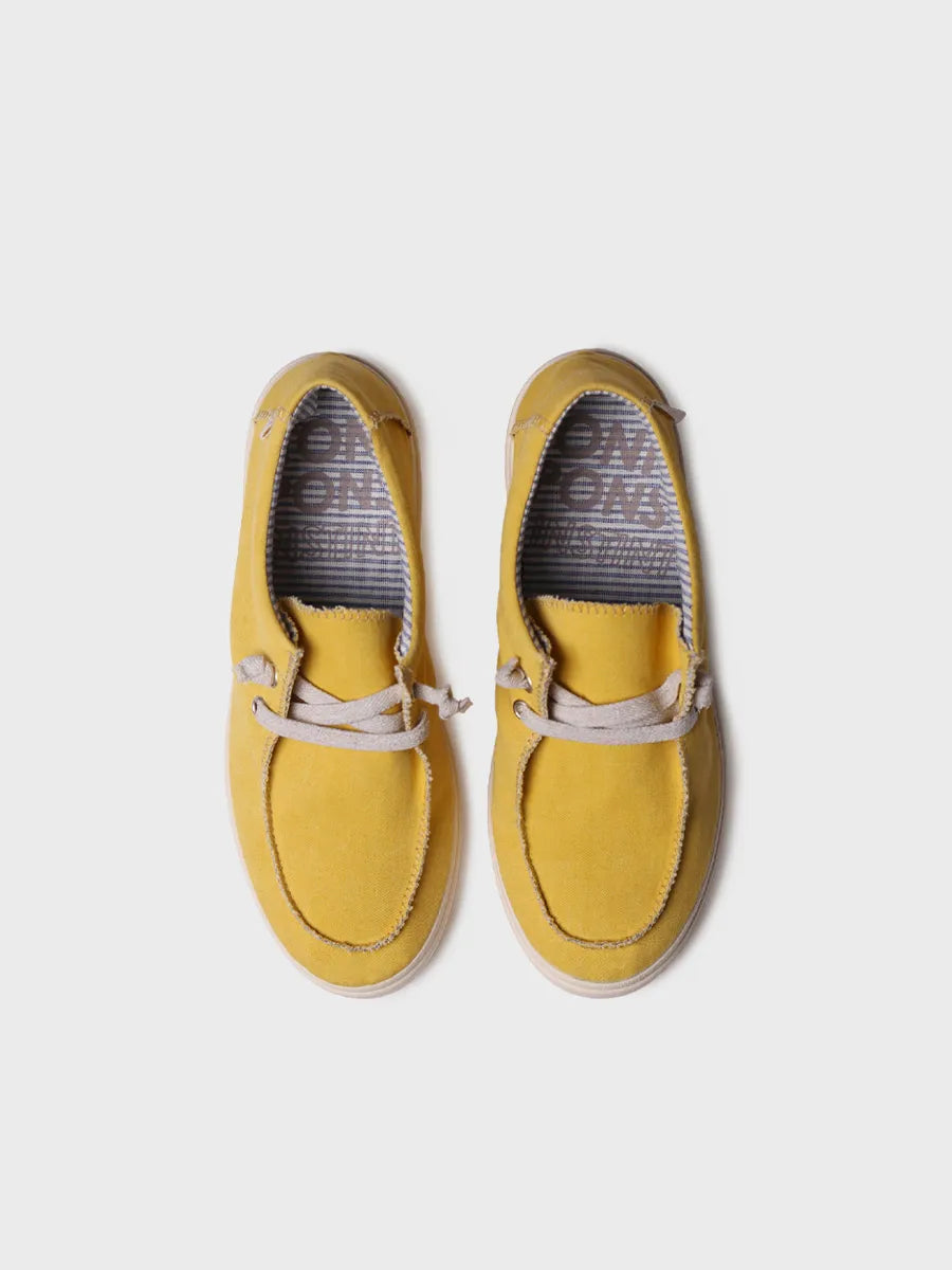 Toni Pons Irelia basket toile coton ocre vegan