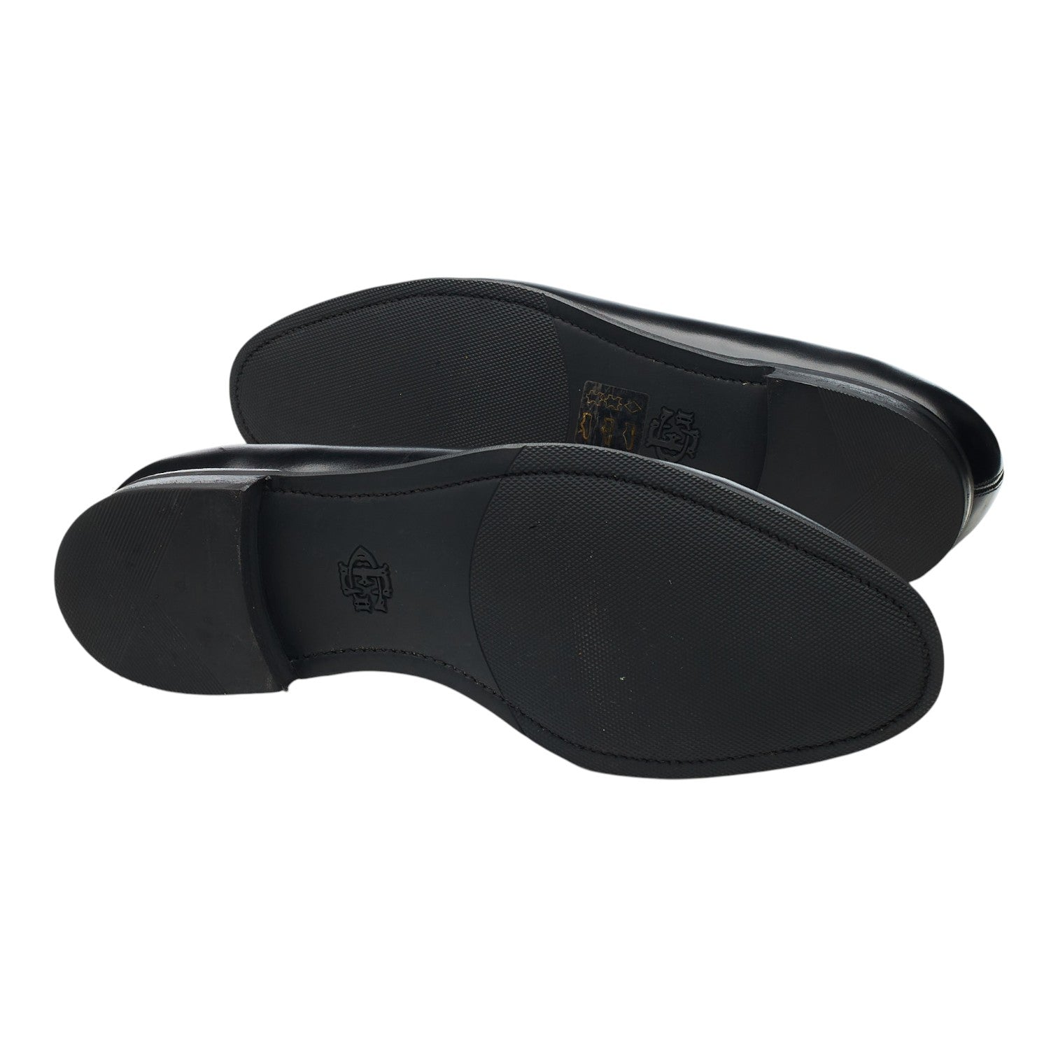 Edward Green Piccadilly mocassin cuir noir UK 9,5