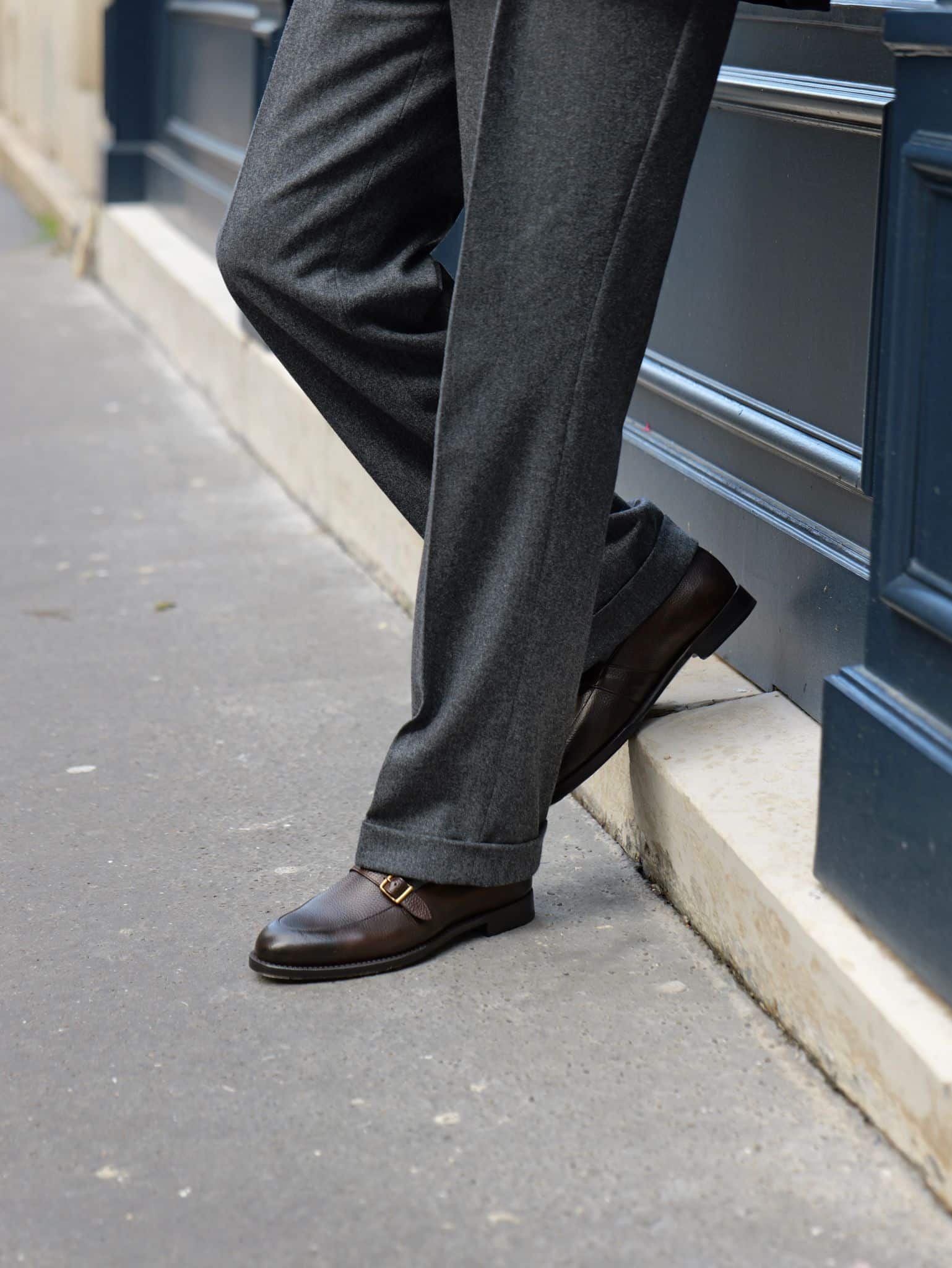 Malfroid Villalys Superleggera mocassin cuir grainé
