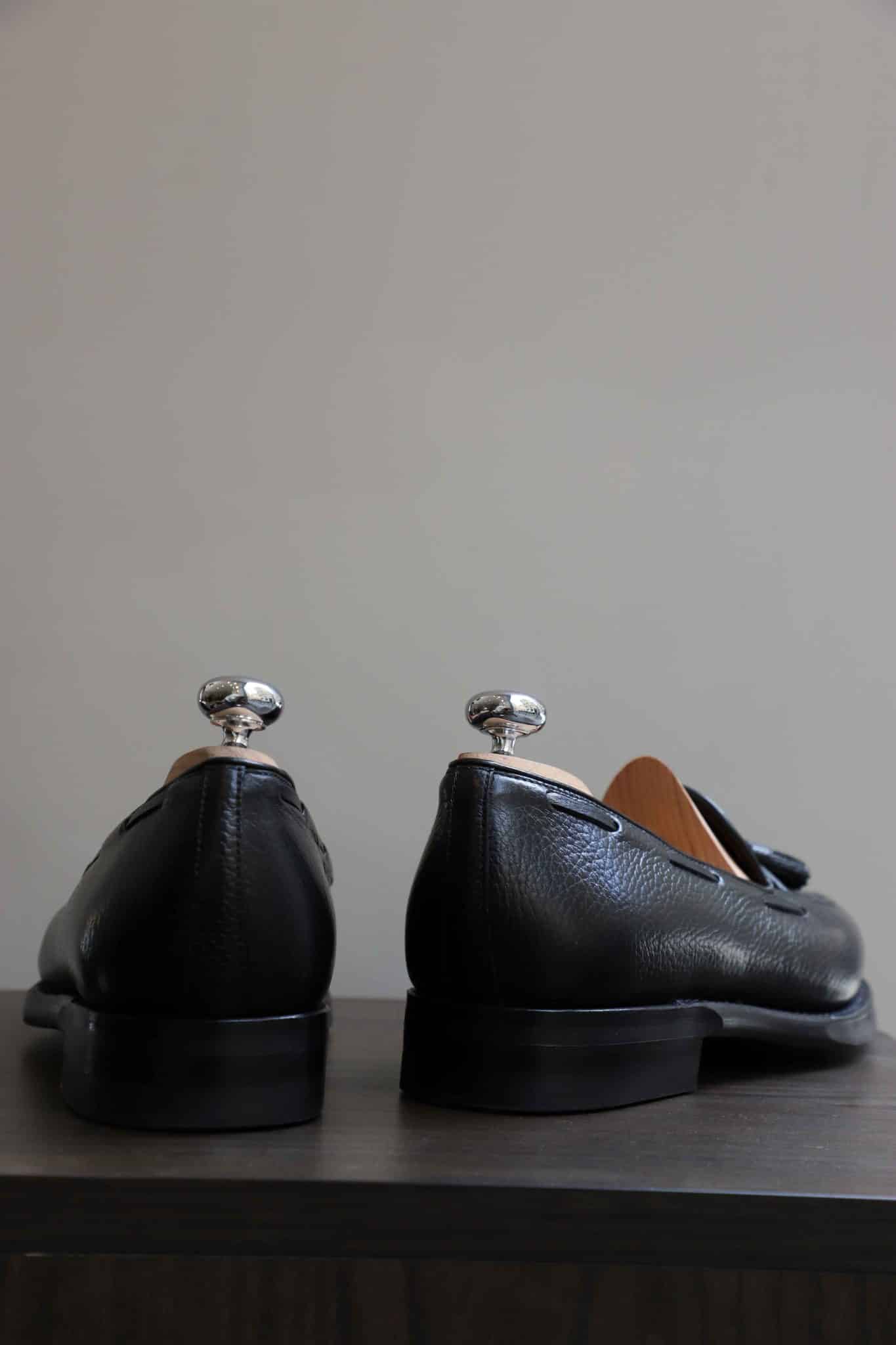 Malfroid Goodwood mocassin à pampilles cuir grainé