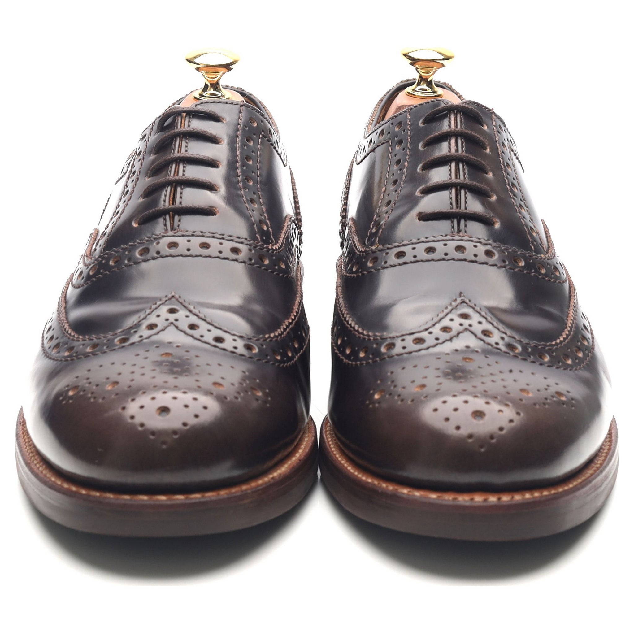 Grenson Stanley derbies cuir marron pointure UK 9 G