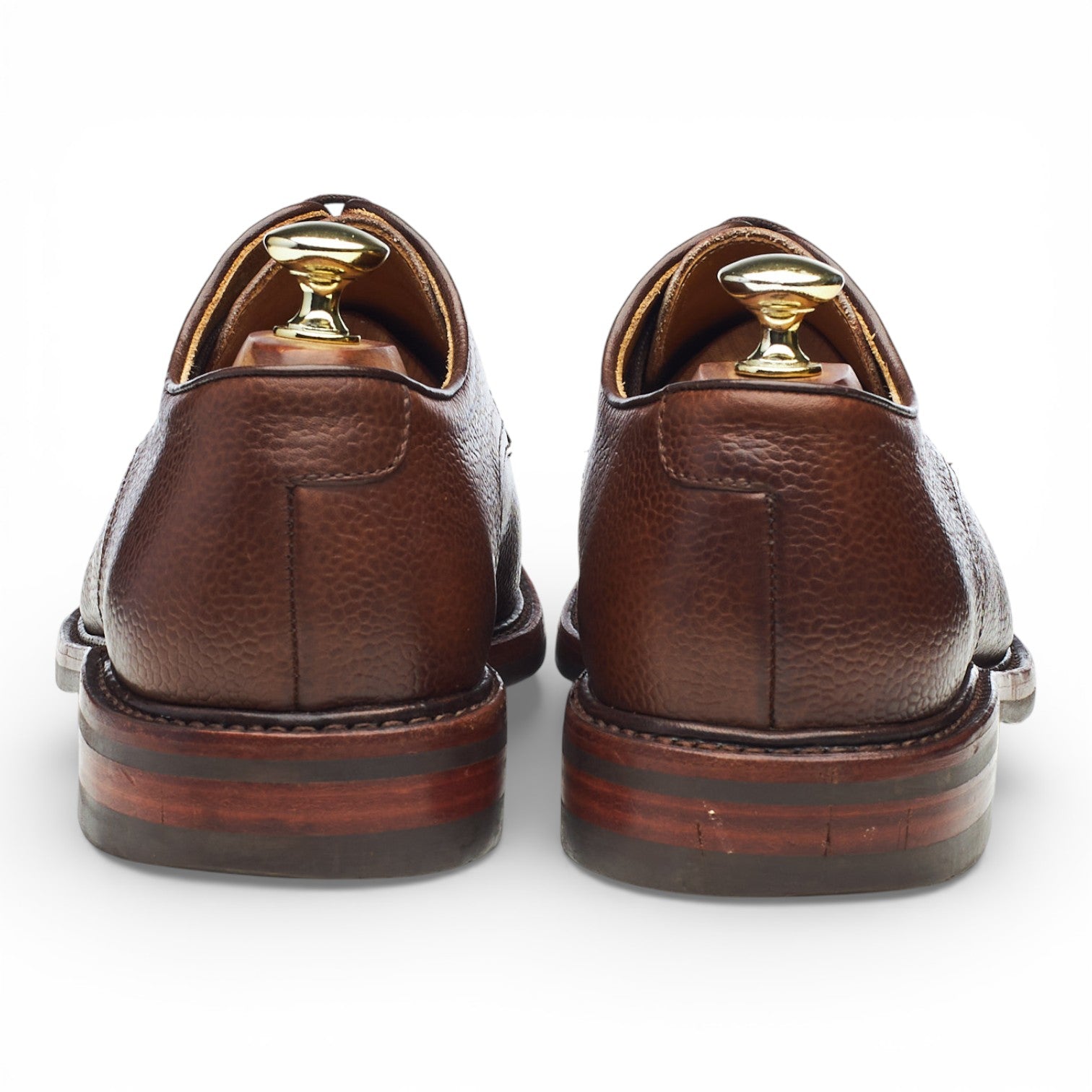 Berwick 4169 derby cuir grainé marron UK 7