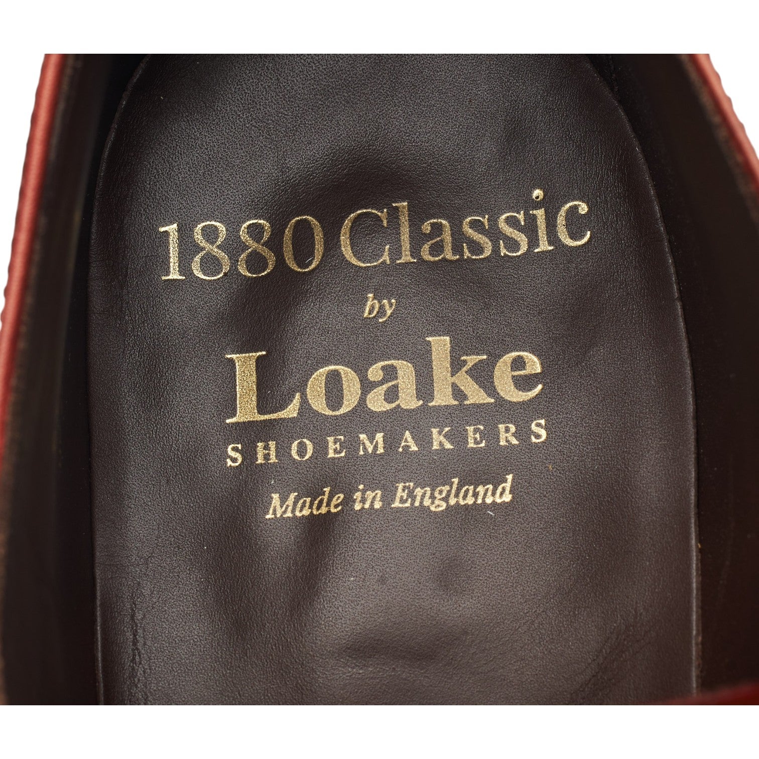Loake 1880 Stonegate oxford cuir marron UK 9