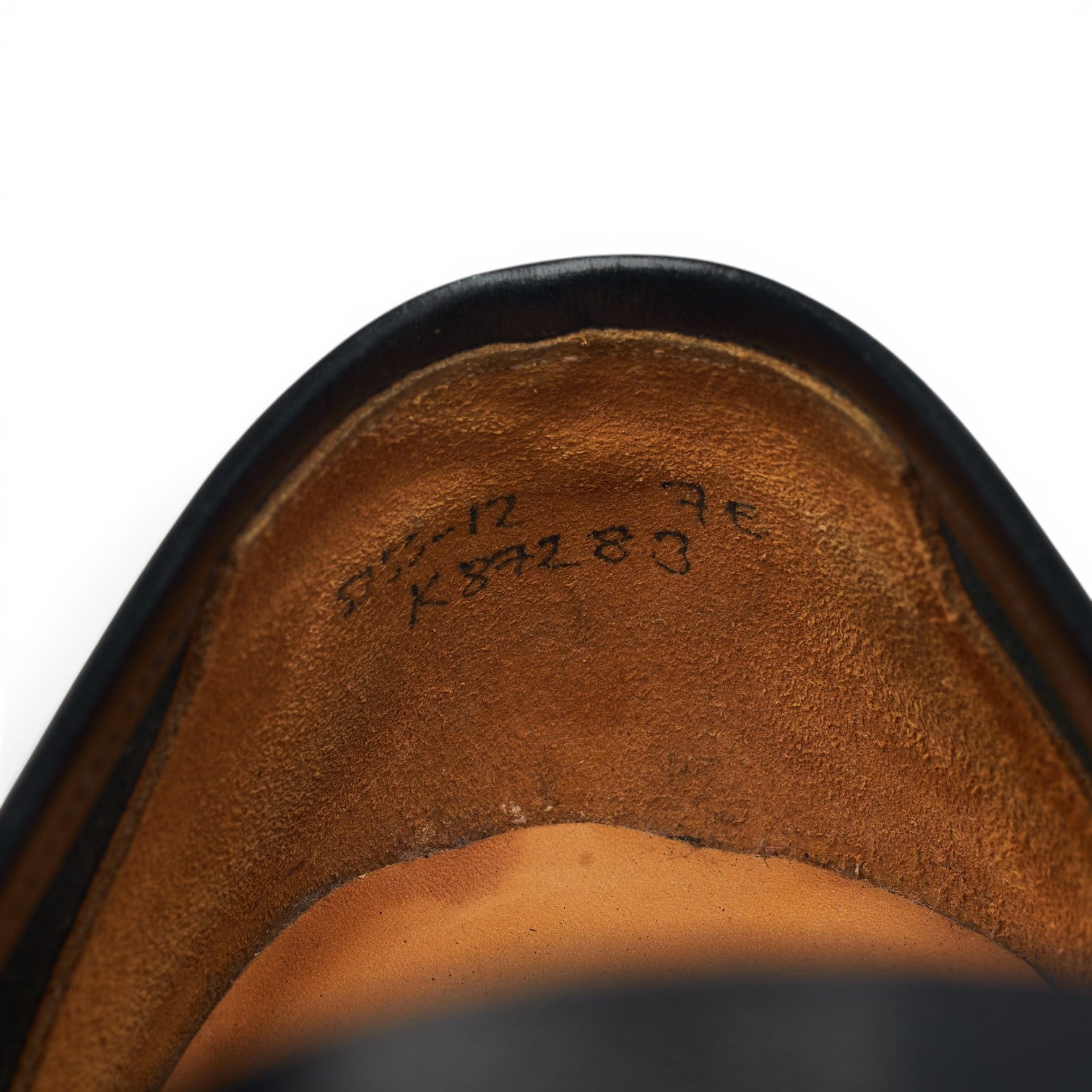 George Cleverley George mocassins cuir noir UK 7 E