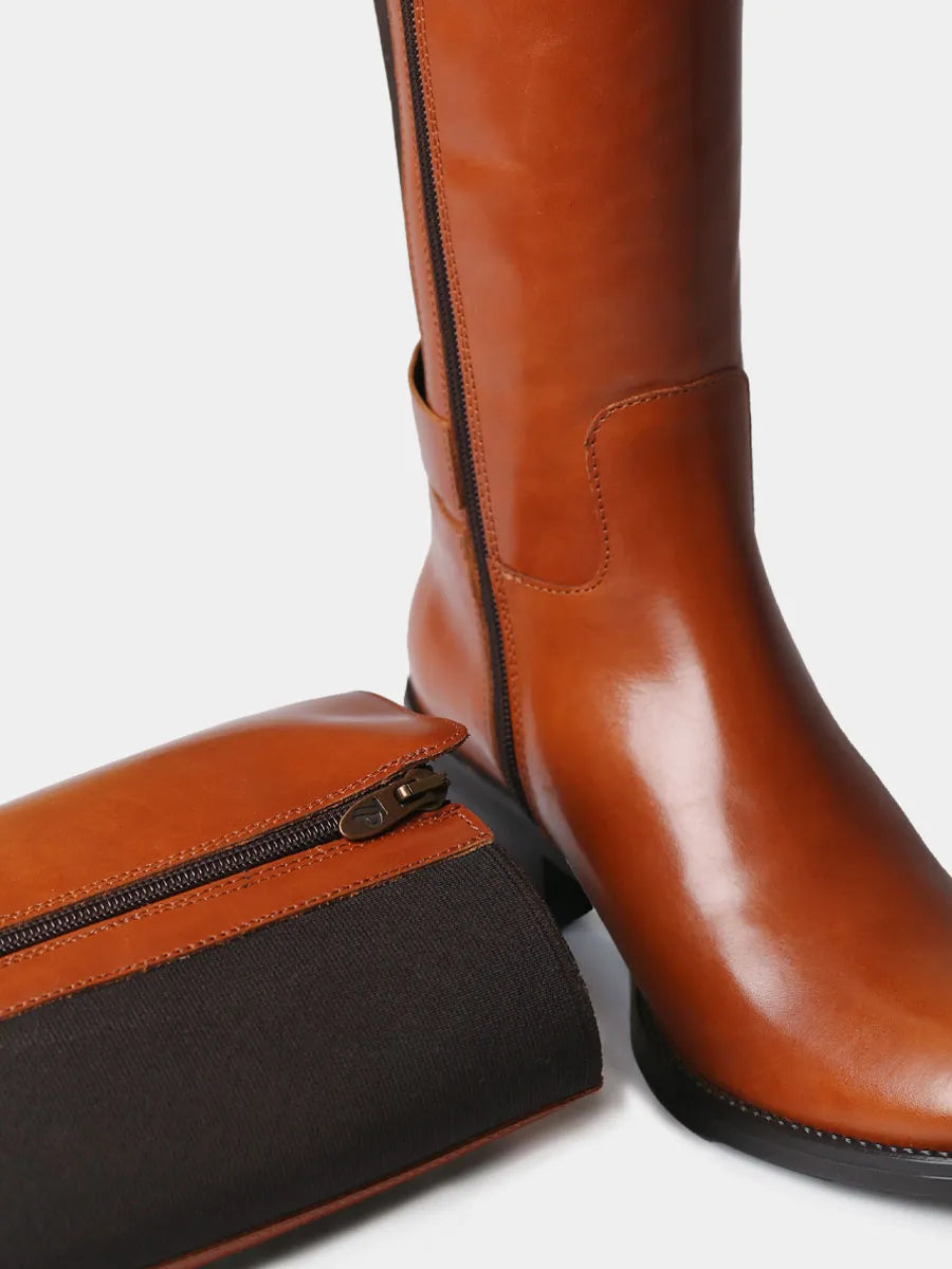 Toni Pons Tacoma-P botte haute cuir talon 3,5 cm