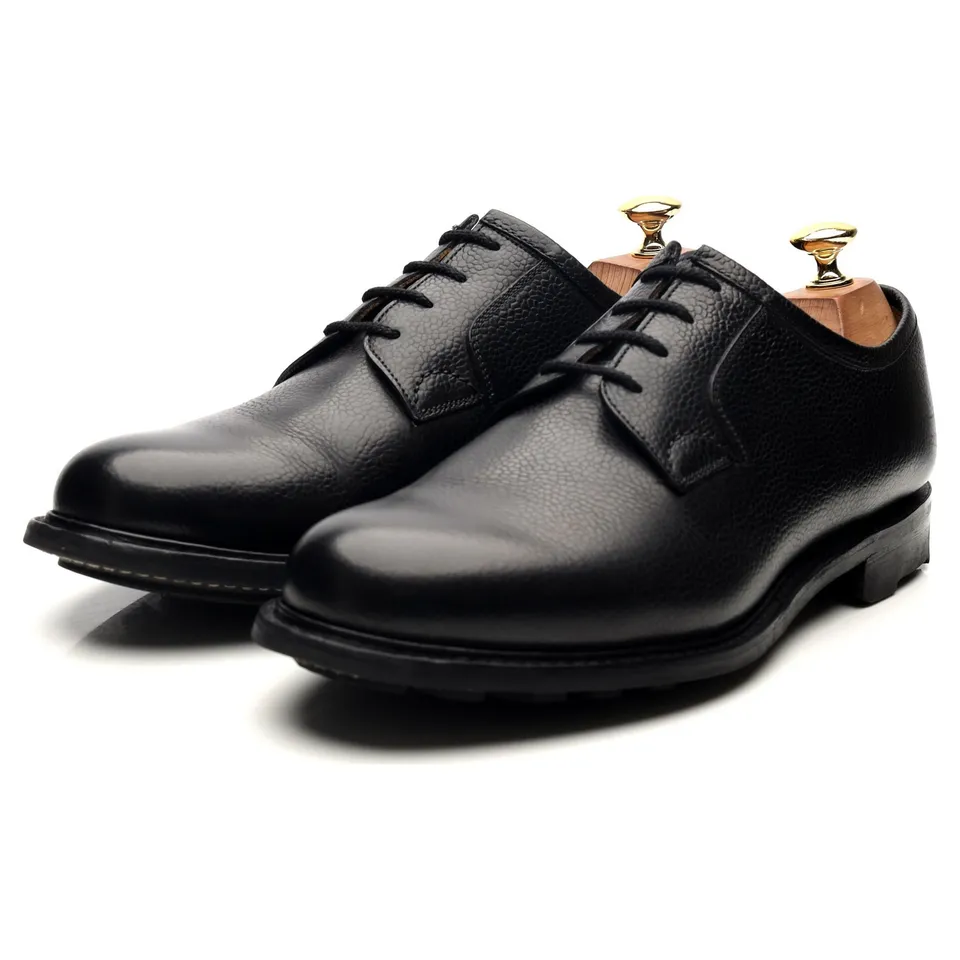 Church's Newbridge 2 Derby homme cuir grainé noir UK 8