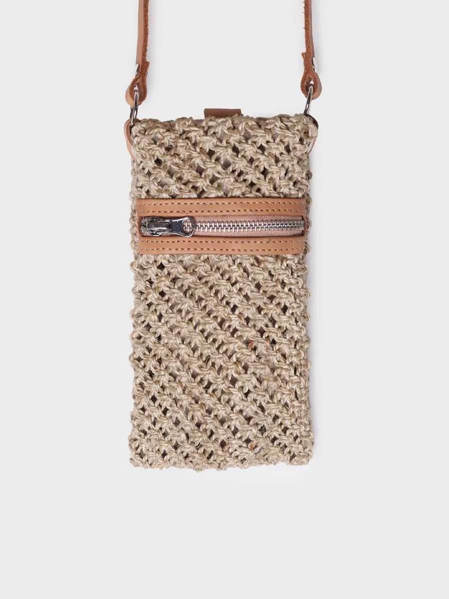 Toni Pons Gineth pochette téléphone jute vegan