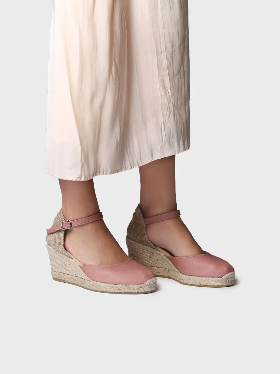 Toni Pons Tiana espadrille femme cuir talon 5 cm