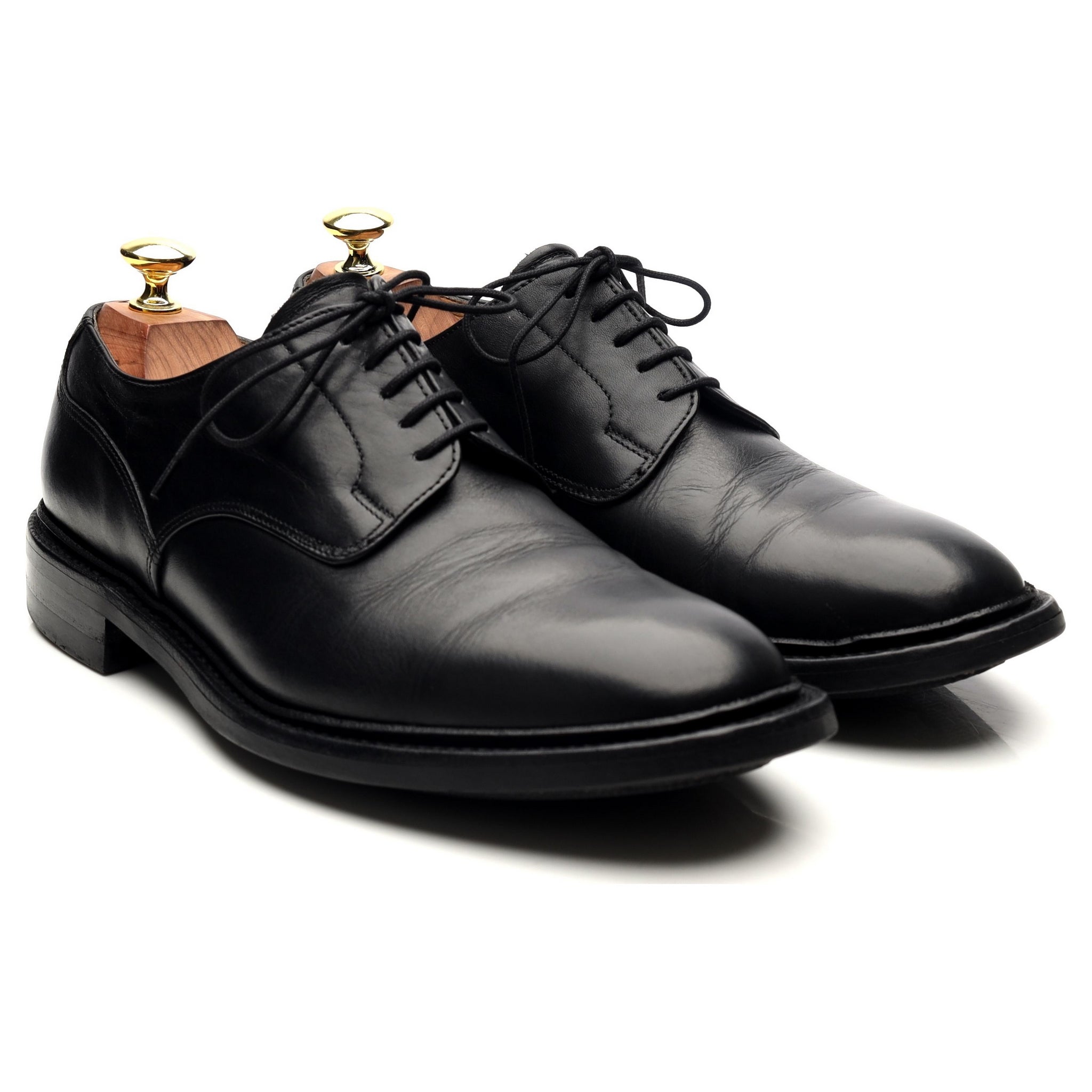 Loake 1880 Stamford derby cuir noir UK 7.5