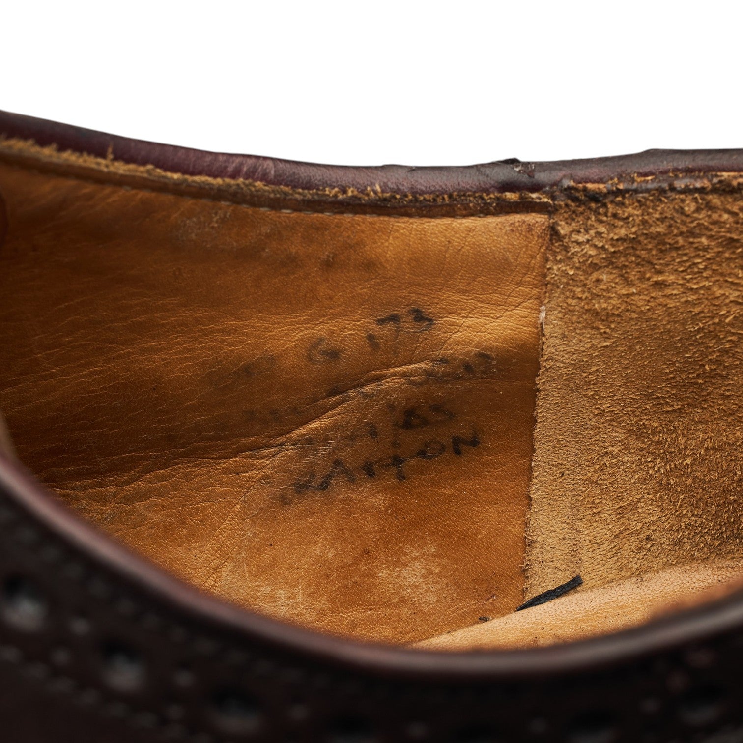 Church's Grafton derbys cordovan bordeaux UK 6