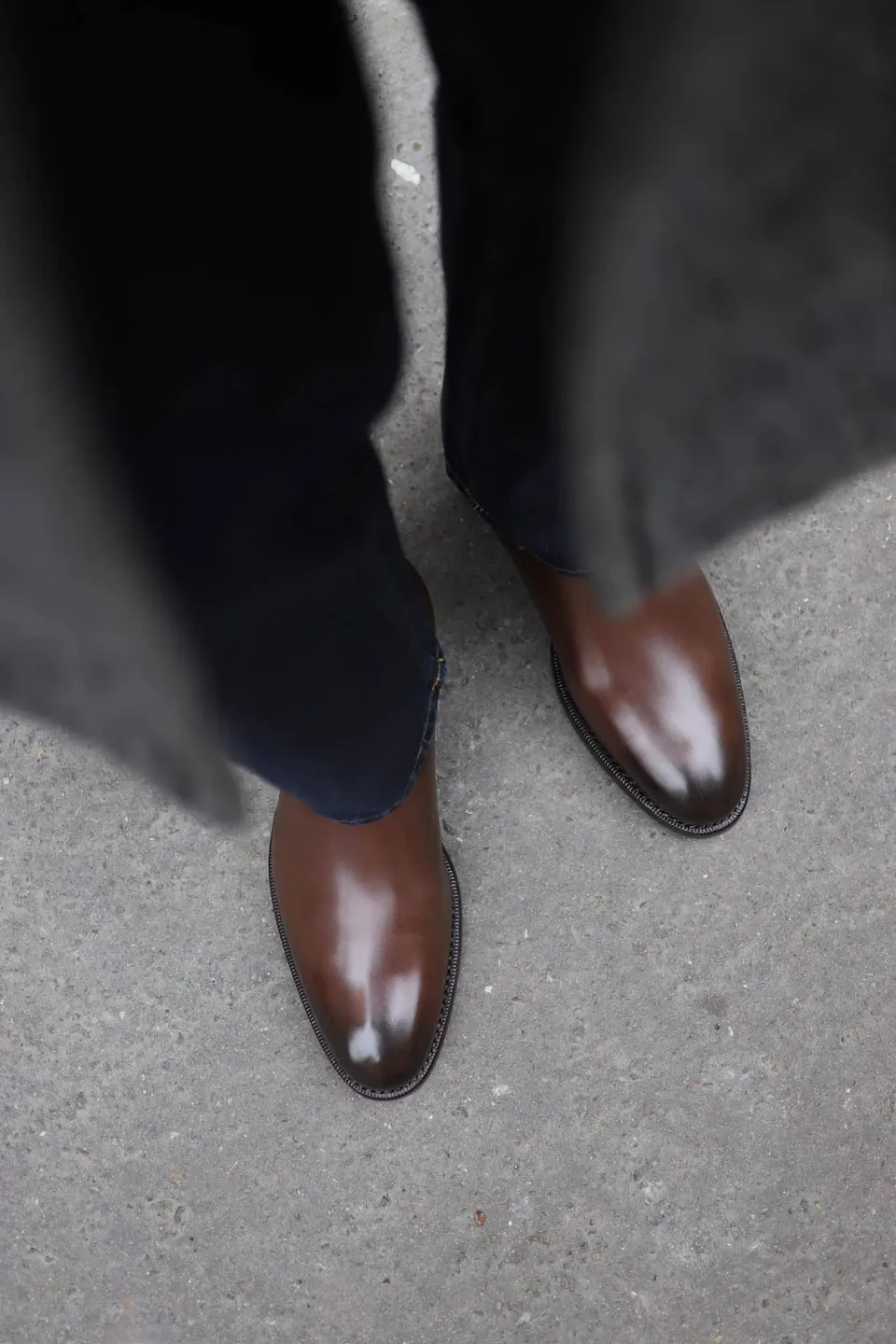 Malfroid Berrière bottine chelsea cuir veau Goodyear