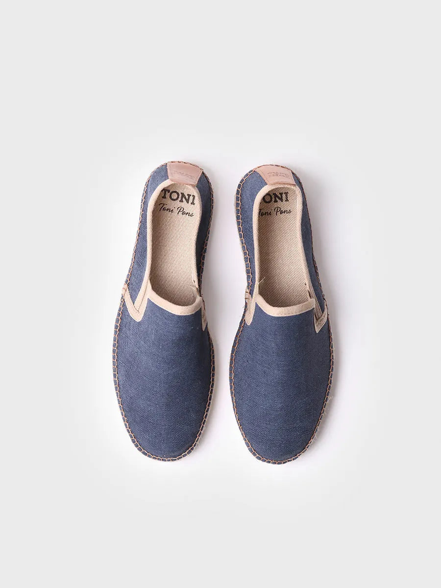Toni Pons Dallas espadrilles toile homme bleu marine