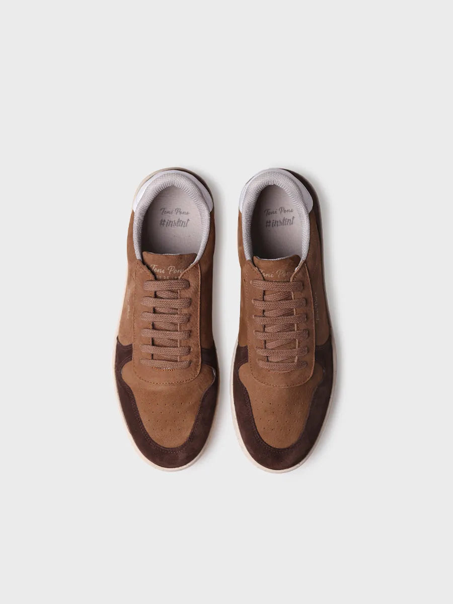 Toni Pons Dublin baskets homme daim camel
