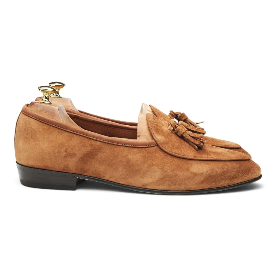 Baudoin & Lange Sagan Classic mocassin daim UK 11.5