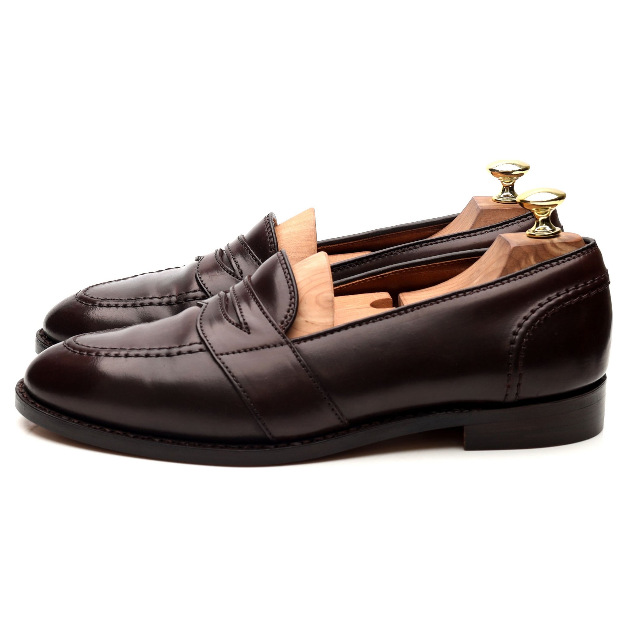 Alden 684 mocassins cordovan bordeaux pointure 7.5 UK