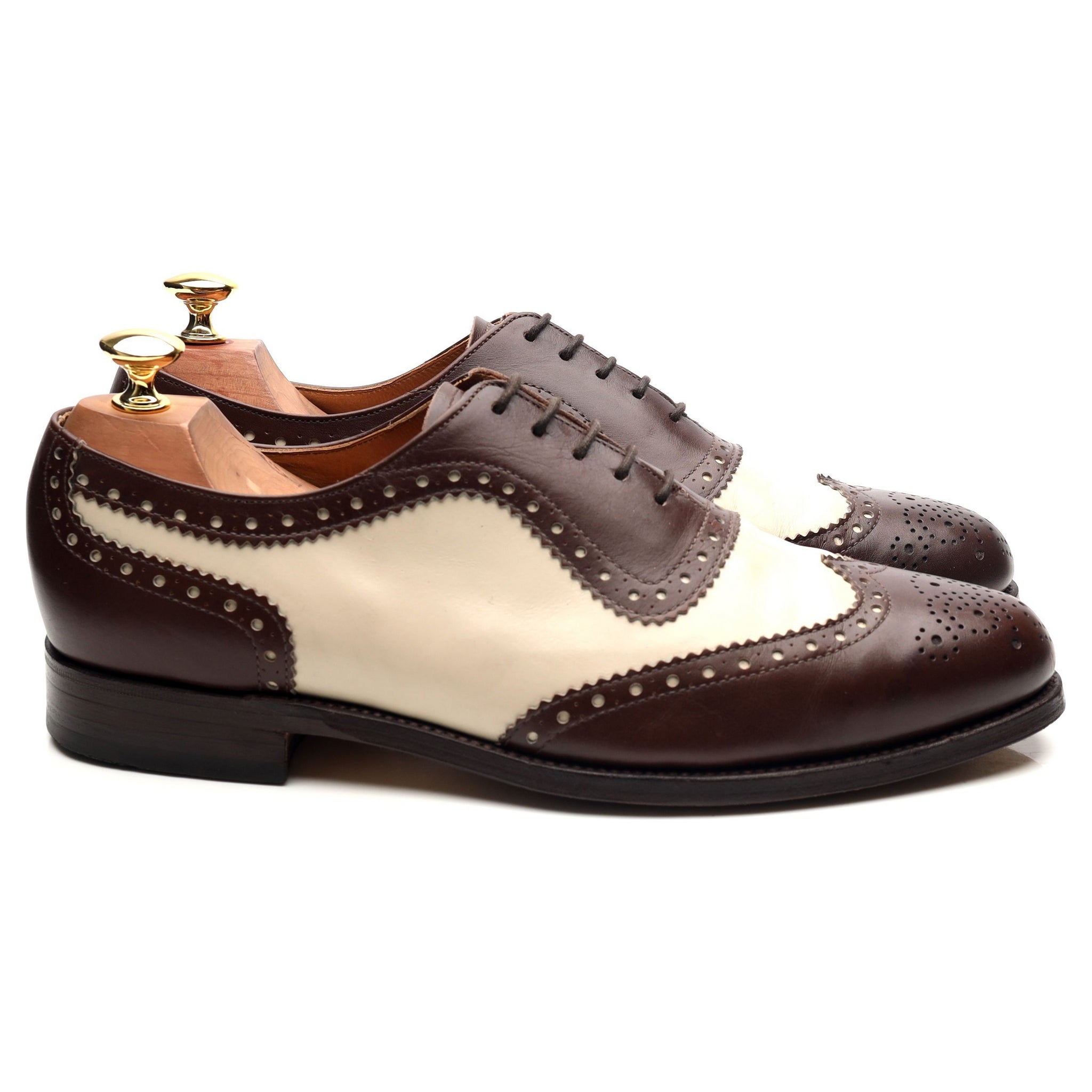 Alfred Sargent Fitzgerald oxford spectator marron 43 cuir