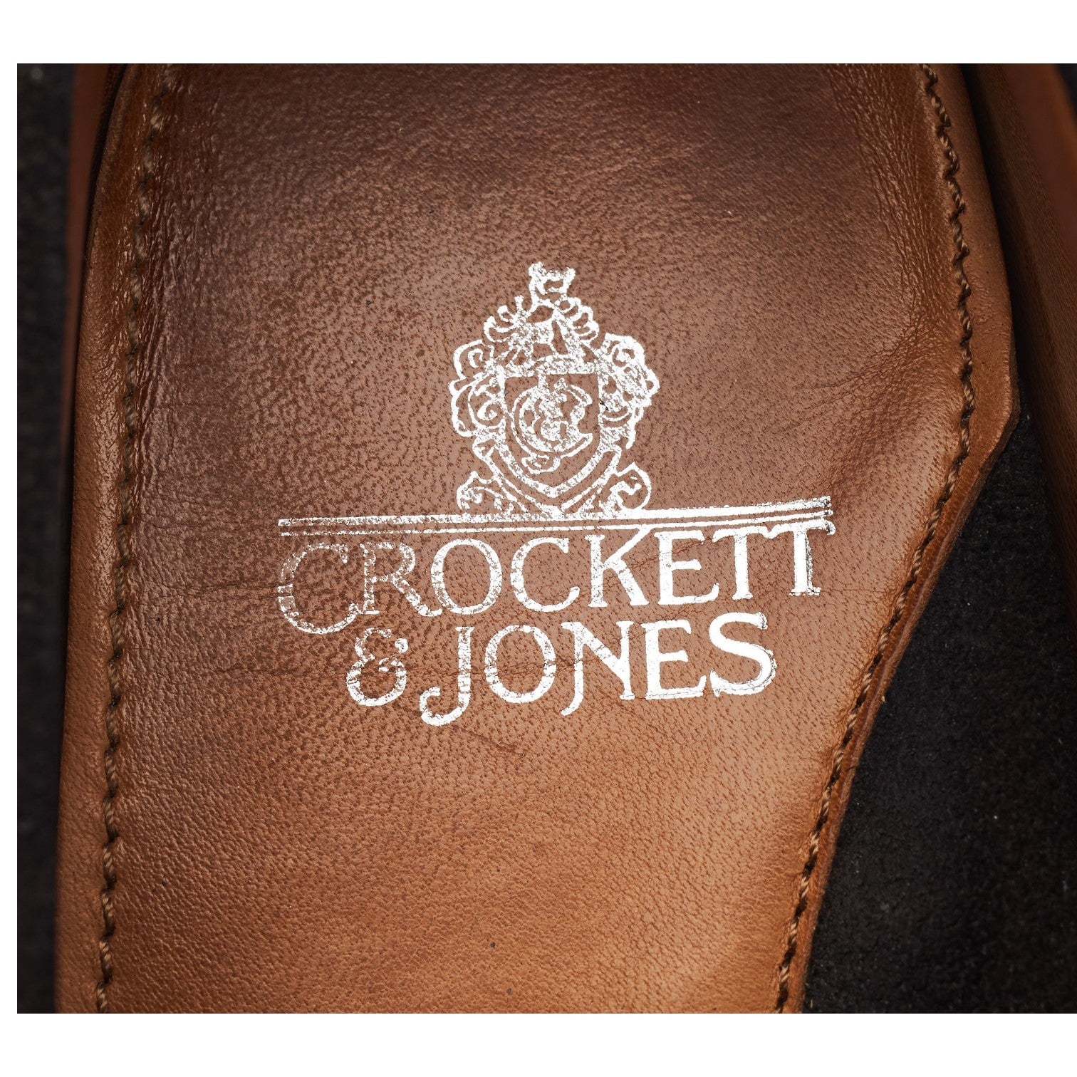 Crockett & Jones Parma mocassins suède marron UK 7
