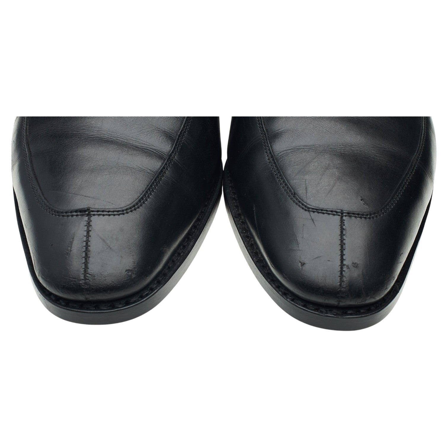 John Lobb Bourne monks cuir noir pointure UK 10,5