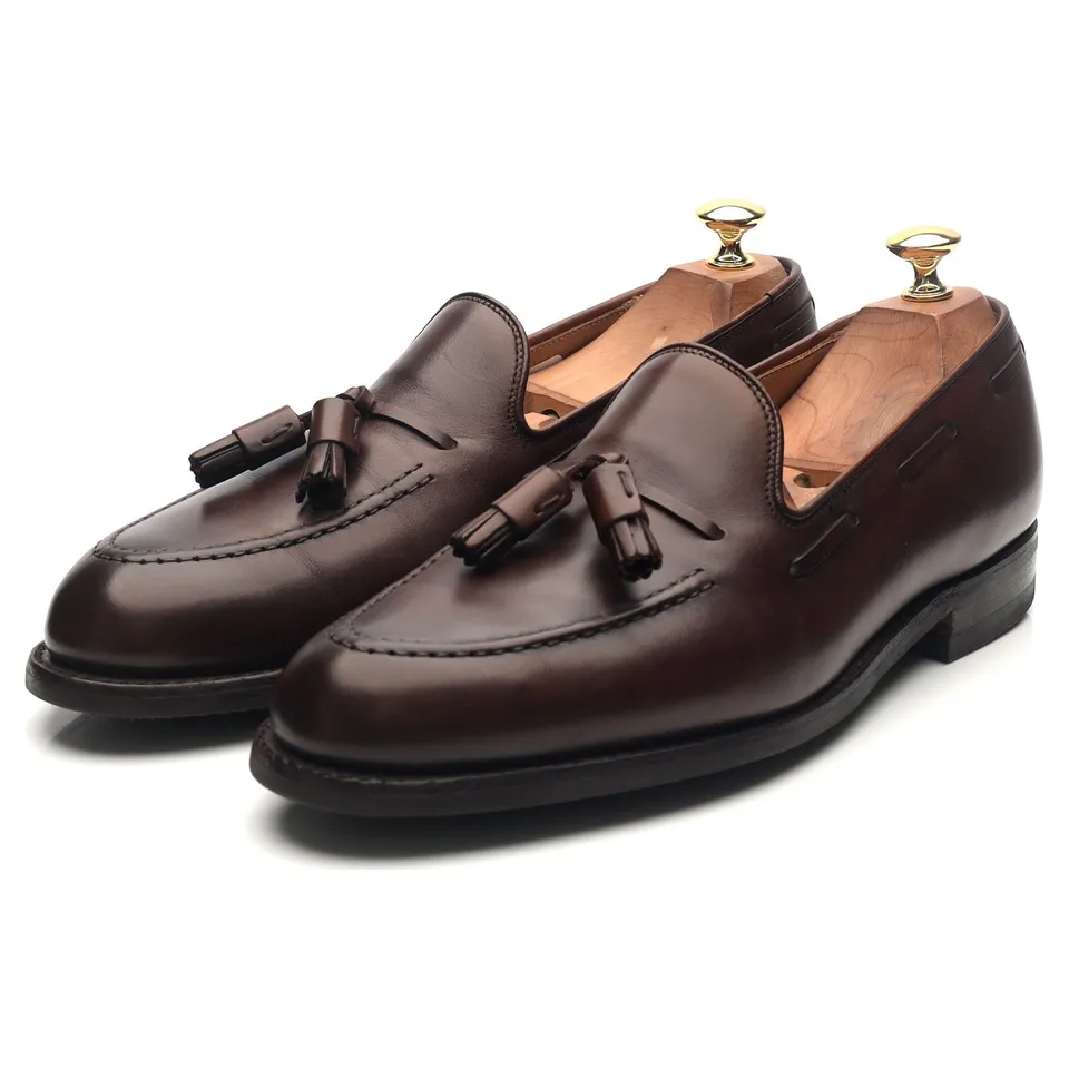 Crockett & Jones Cavendish 2 mocassins cuir marron UK 9