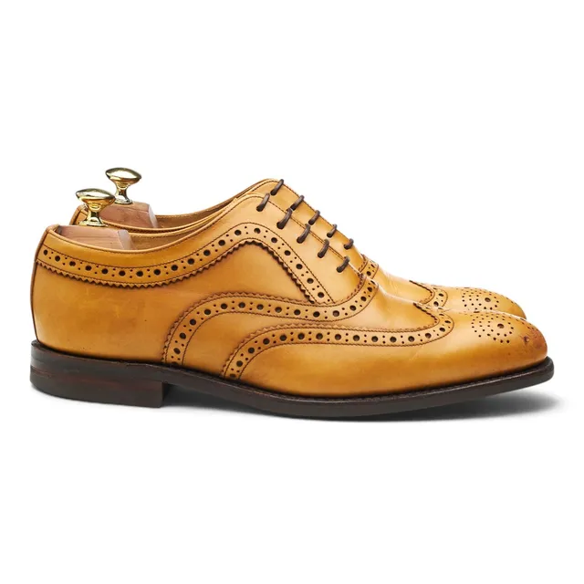 Loake Bovey oxford cuir marron pointure UK 7.5