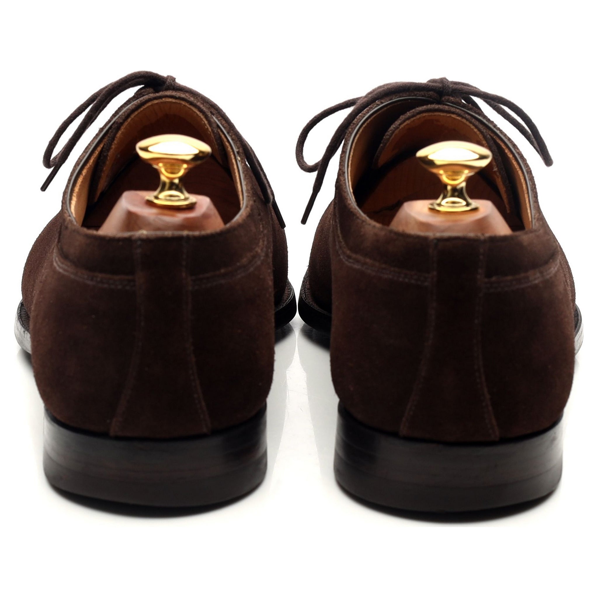 Crockett & Jones Hardwick derbies suède marron pointure 9,5 golf