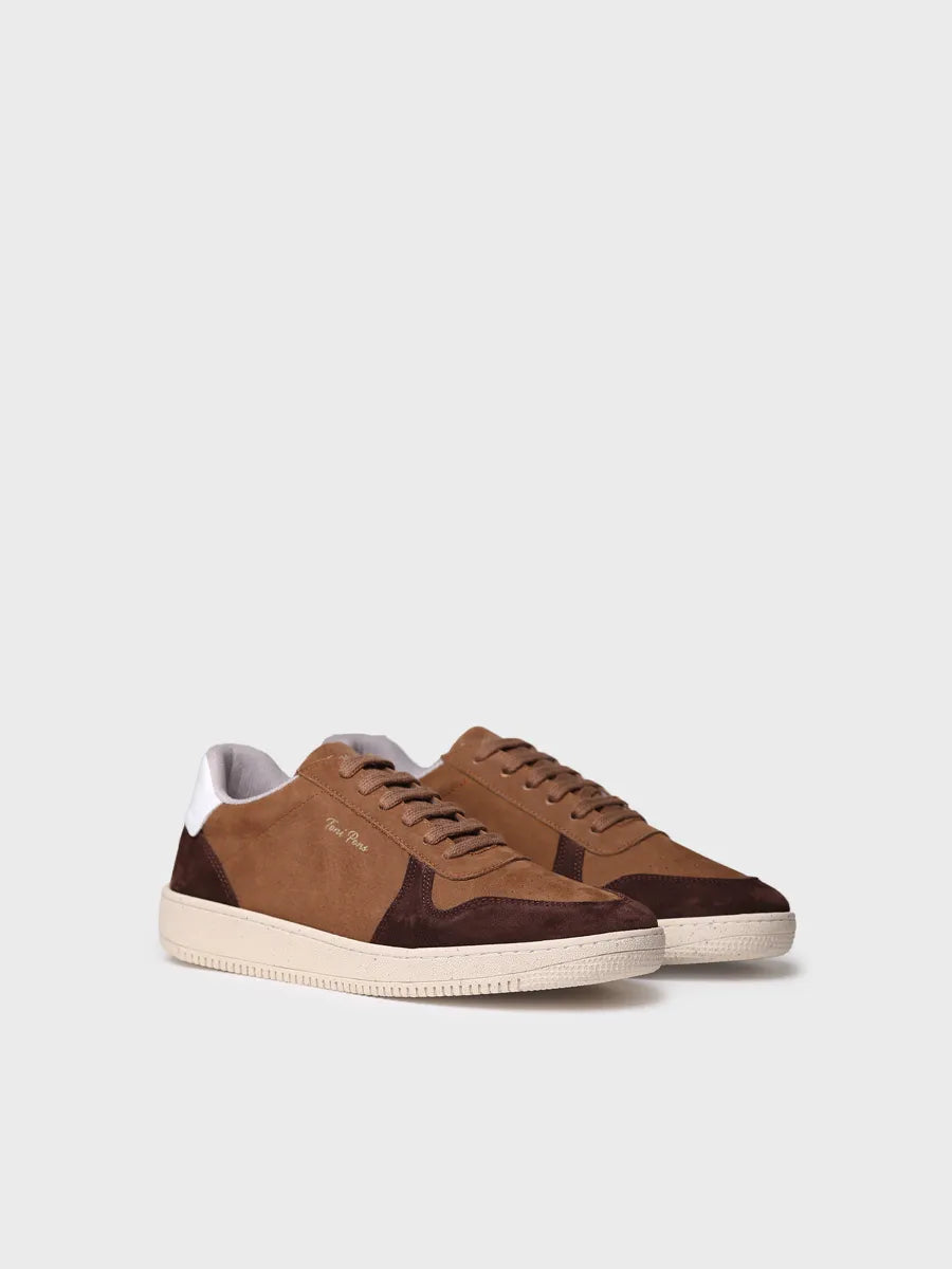 Toni Pons Dublin baskets homme daim camel