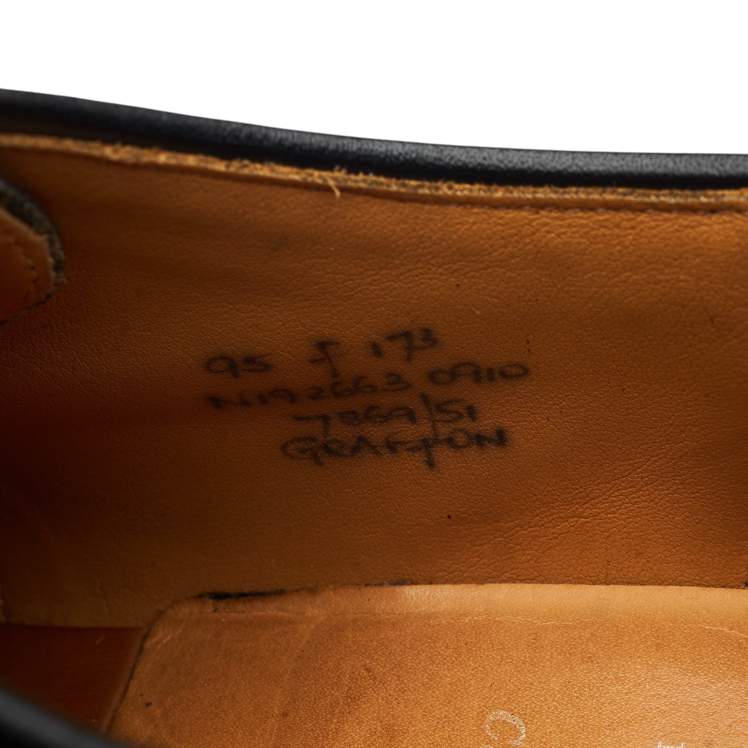 Church's Grafton derby cuir noir UK 9.5