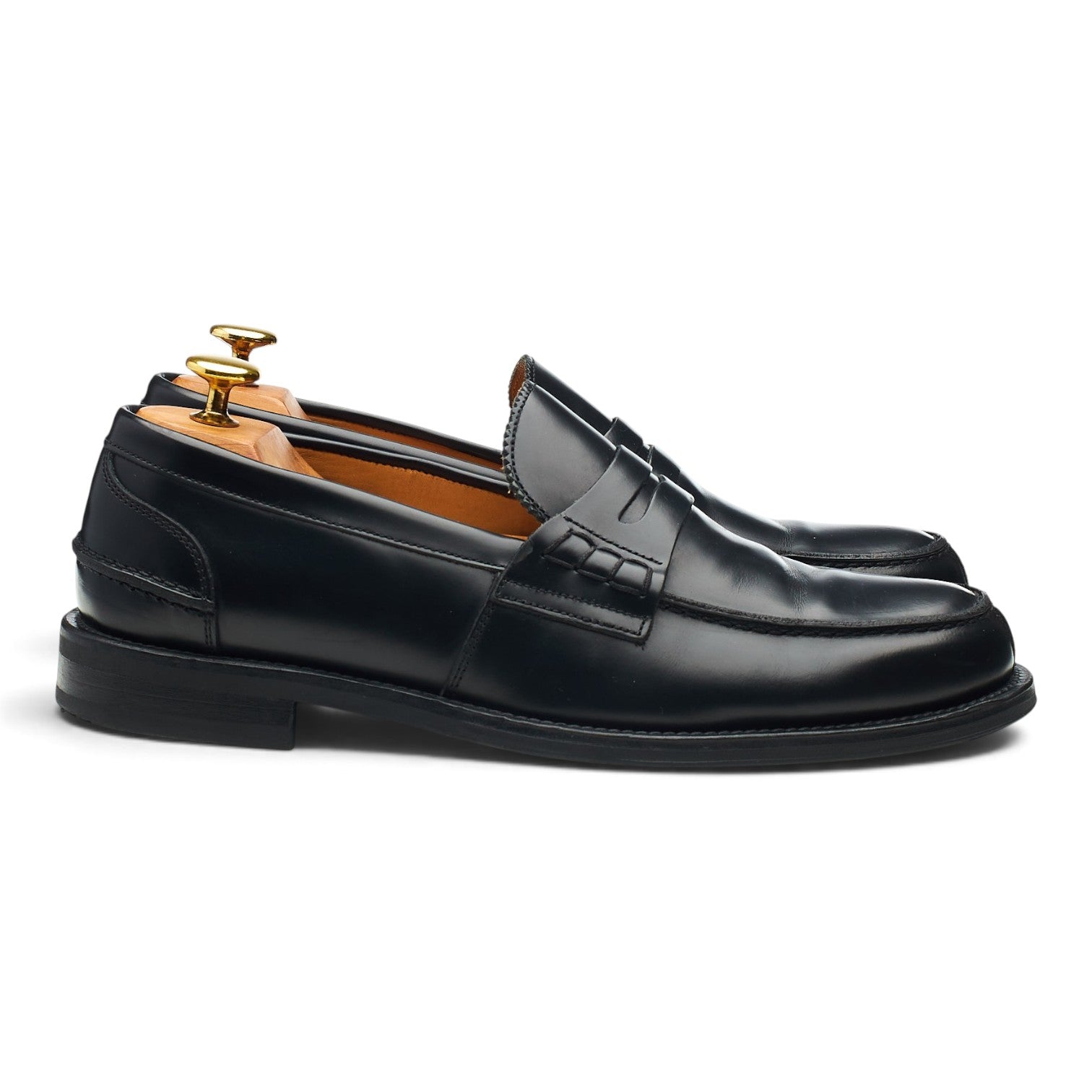 Jones Bootmaker Chorleywood2 mocassin cuir noir UK 8