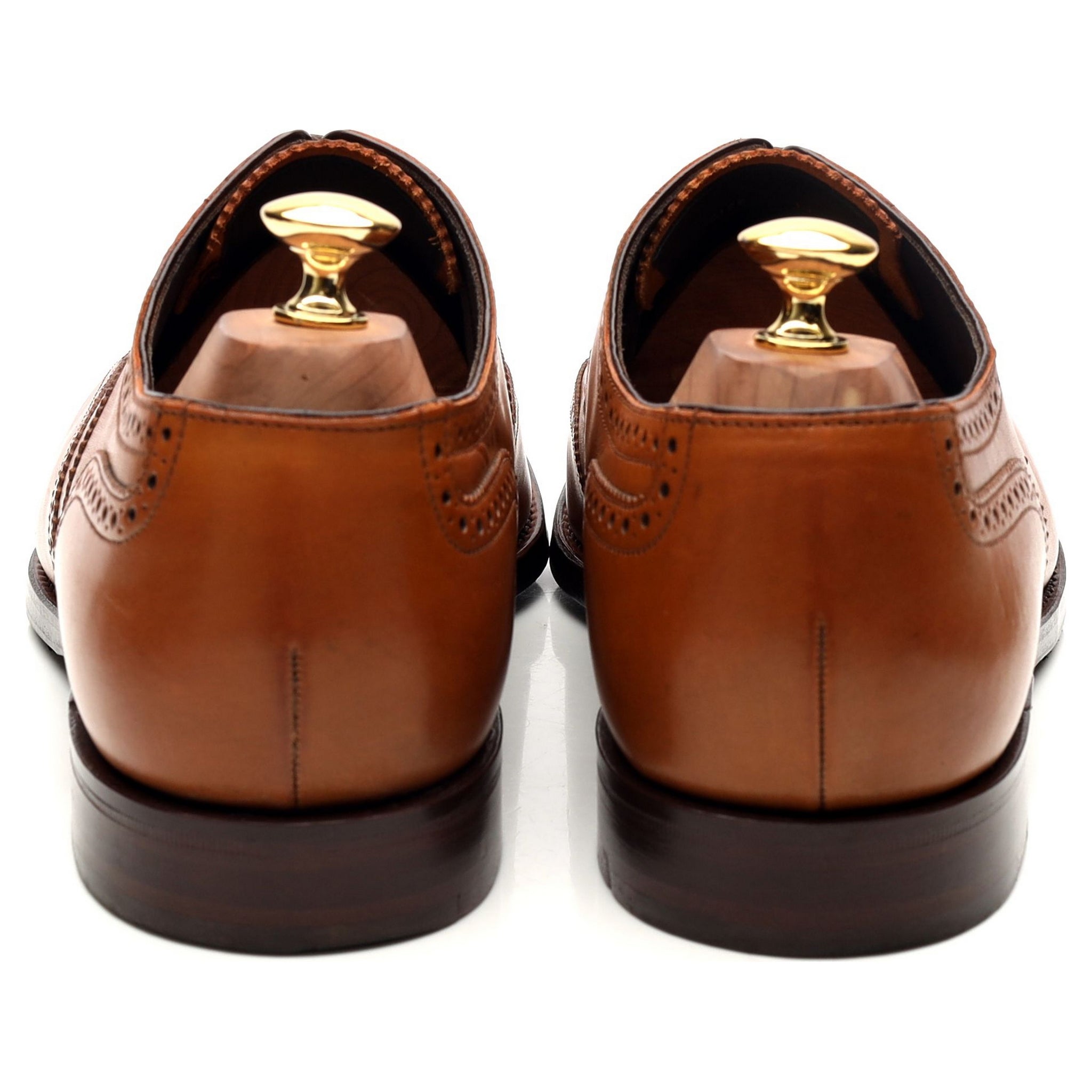 Herring Richmond derbies cuir marron pointure UK 10