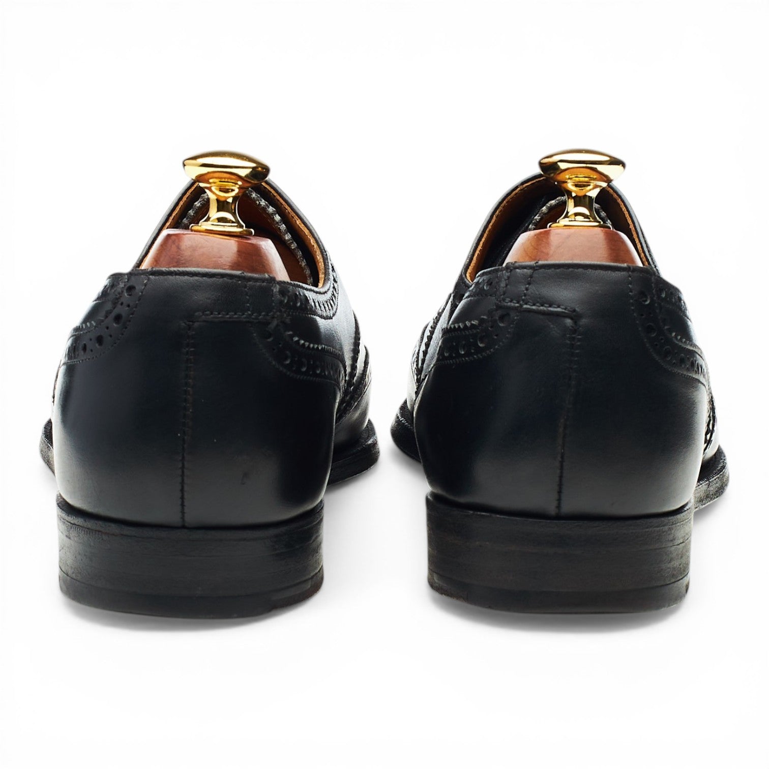 Crockett & Jones Finsbury richelieu cuir noir UK 9