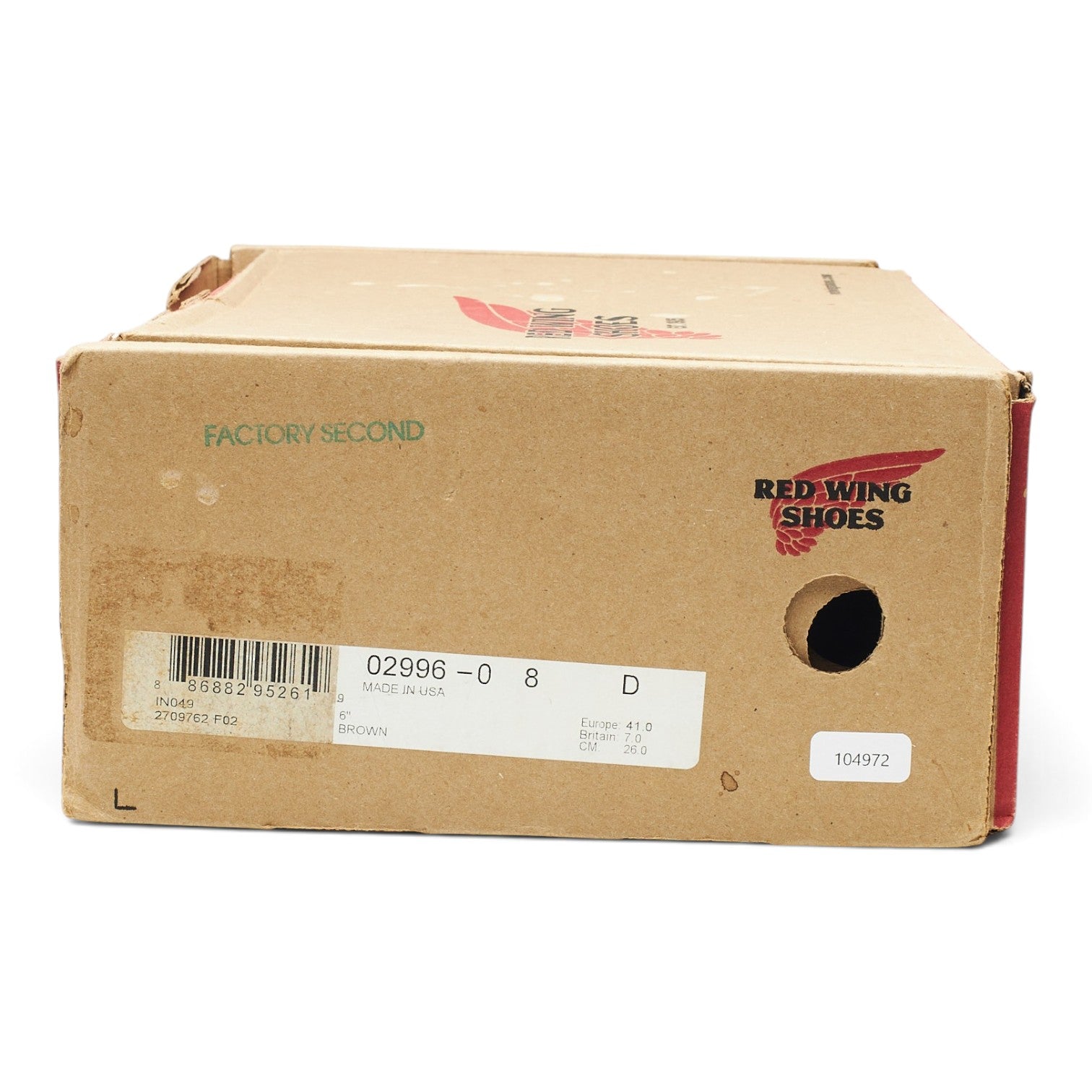 Red Wing Iron Ranger 8113 boots suède marron UK 7