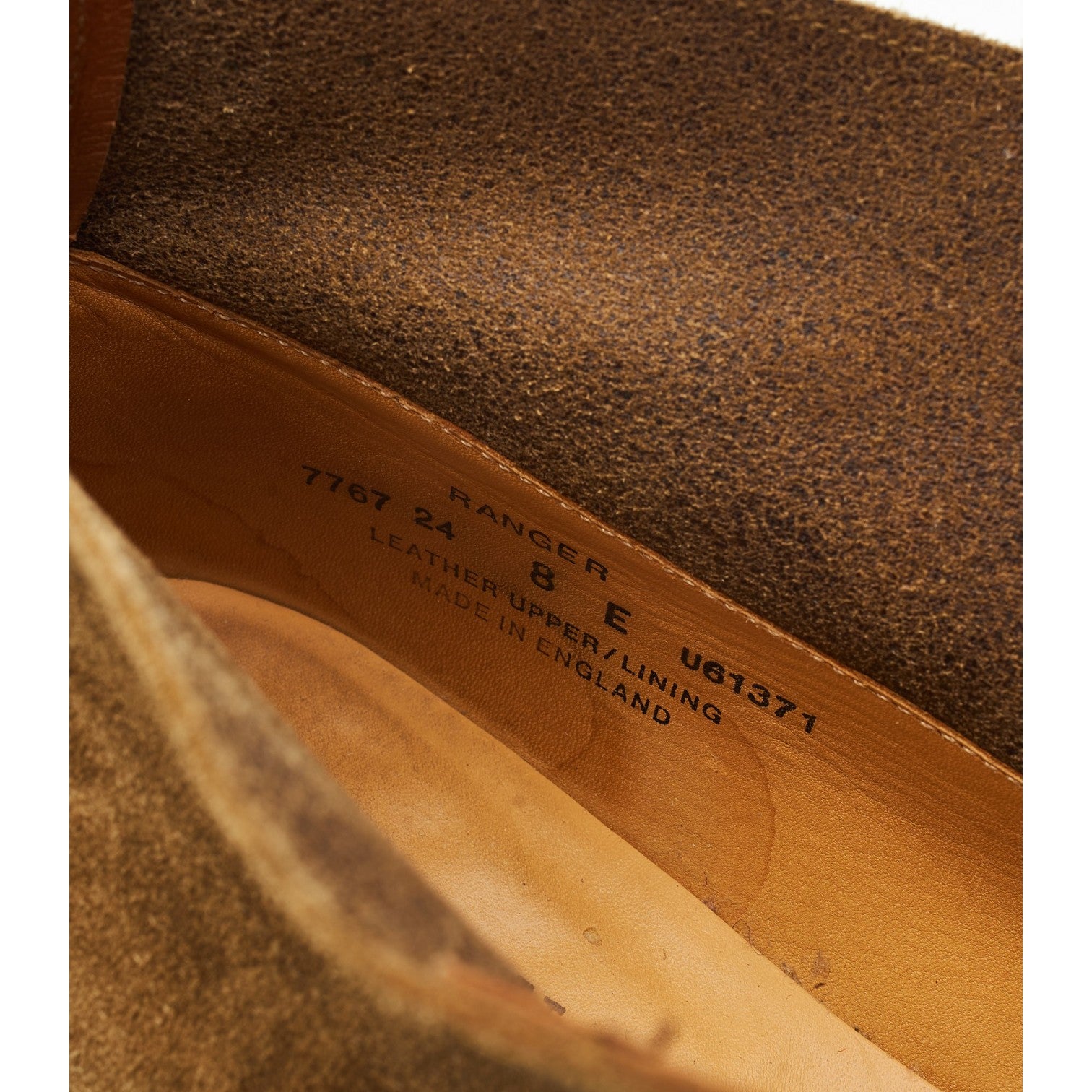 Shipton & Heneage Ranger bottines suède beige UK 8