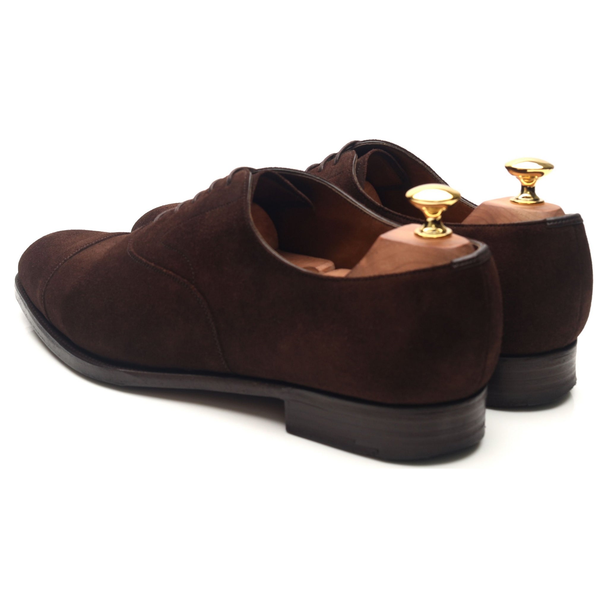 Edward Green Chelsea richelieu daim marron UK 9