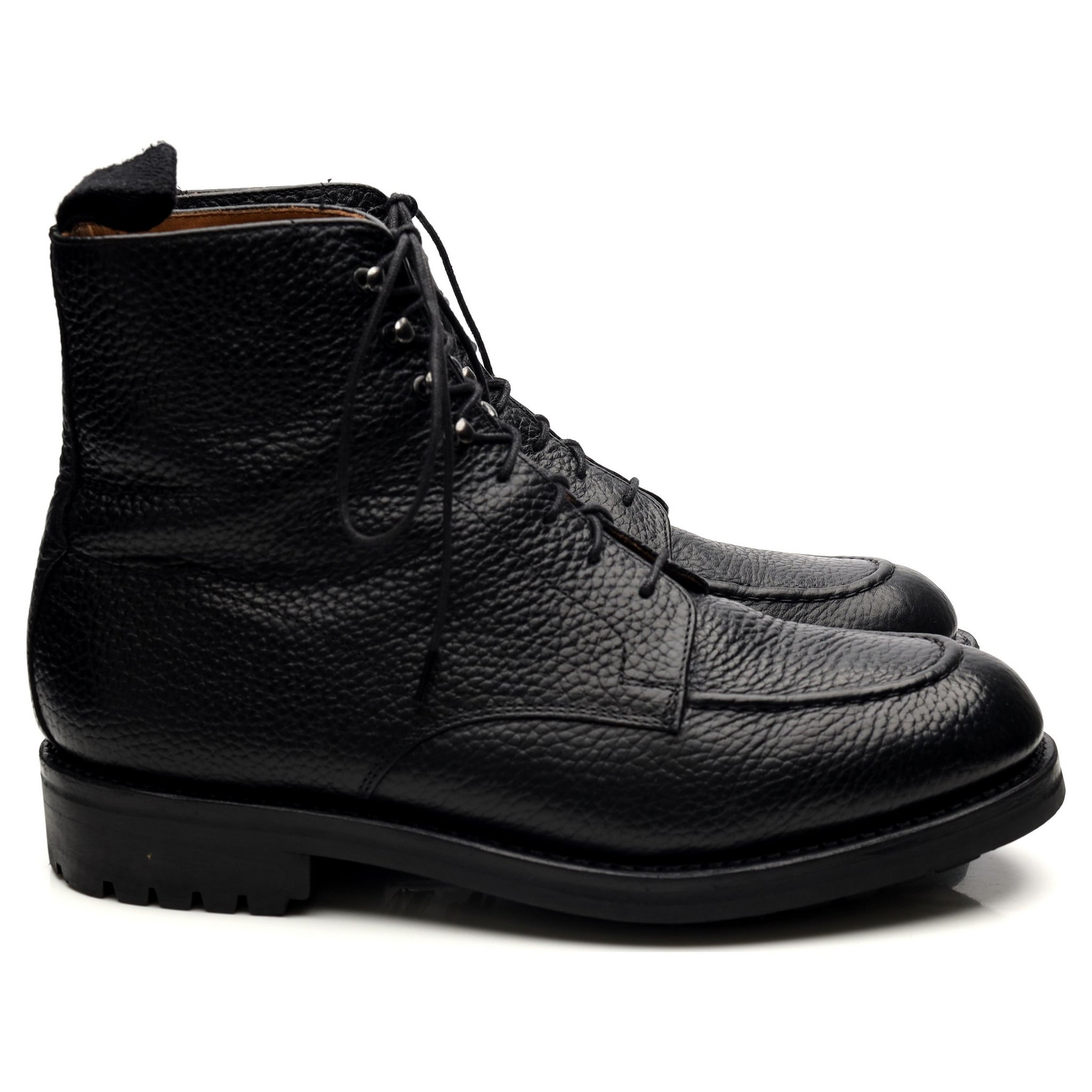Grenson Sawyer bottes cuir noir UK 8,5 G