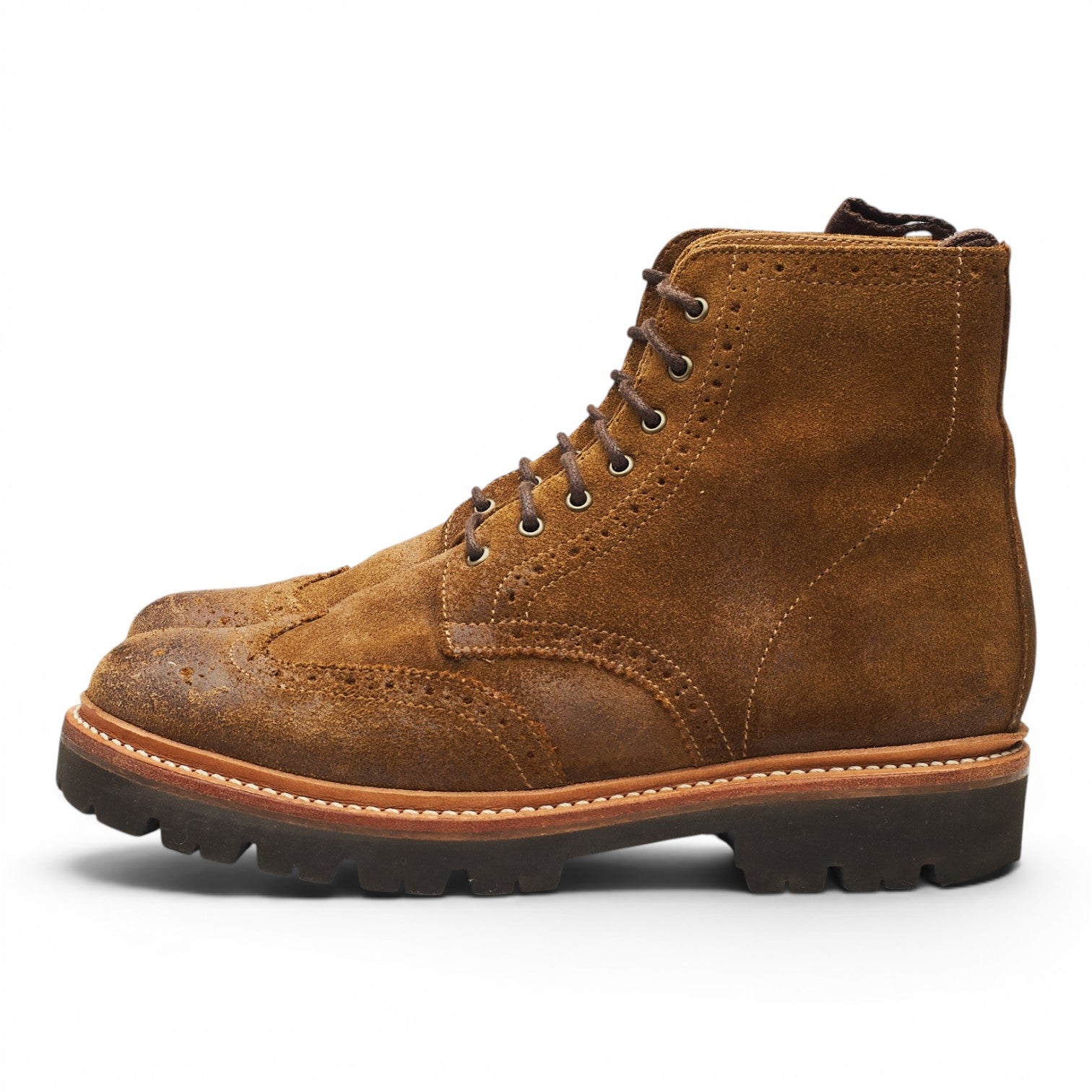 Grenson Emmaline bottines marron 5 daim