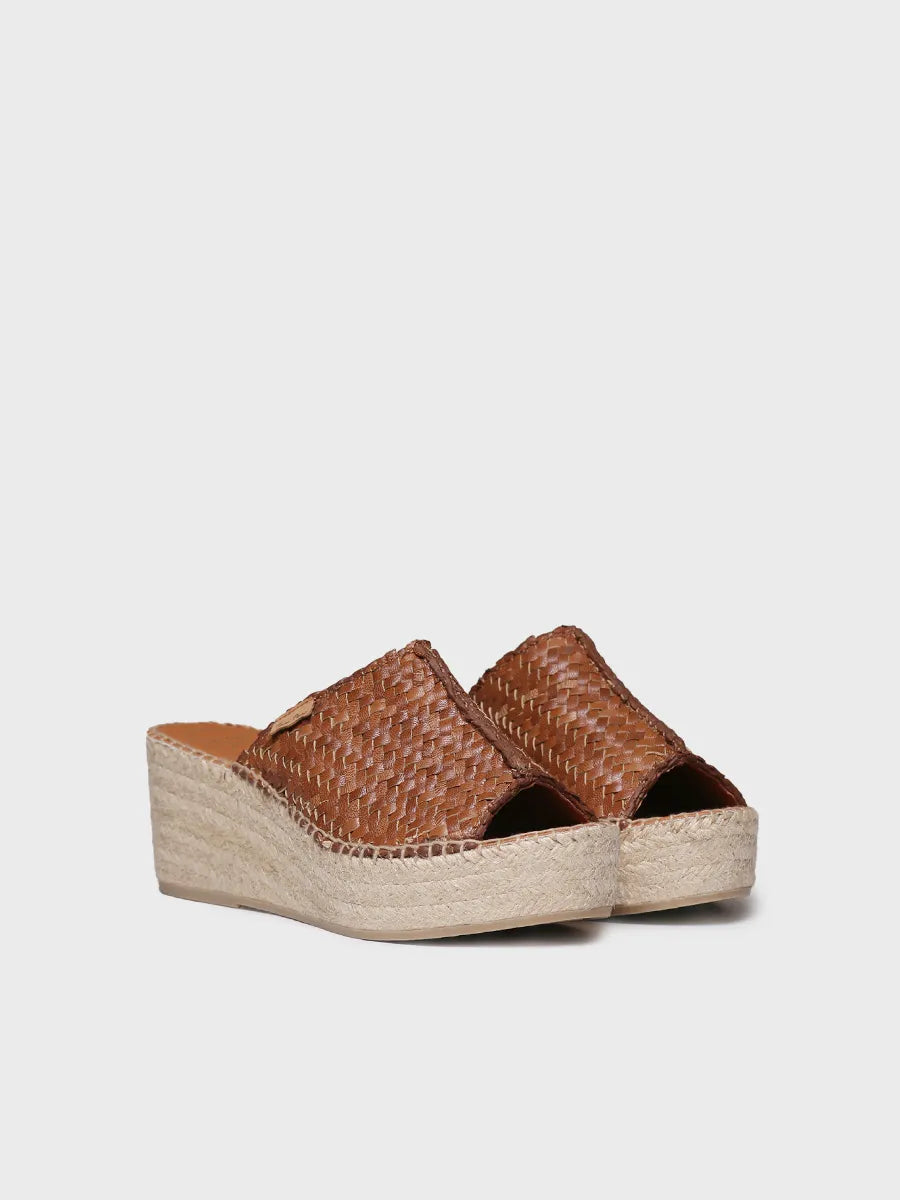 Toni Pons Isolda espadrille compensée toile talon 7 cm