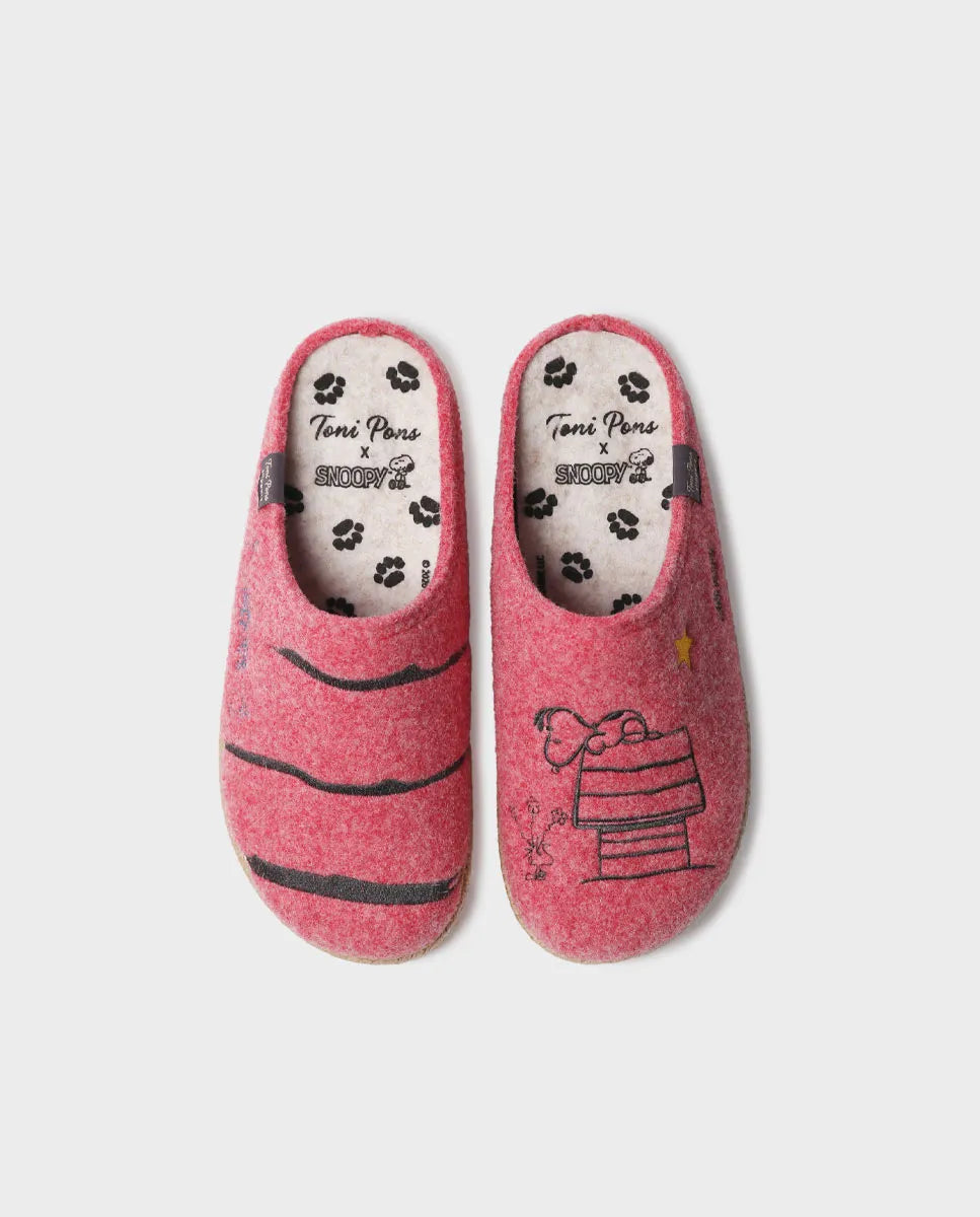 Toni Pons Snoopy mules femme en feutre