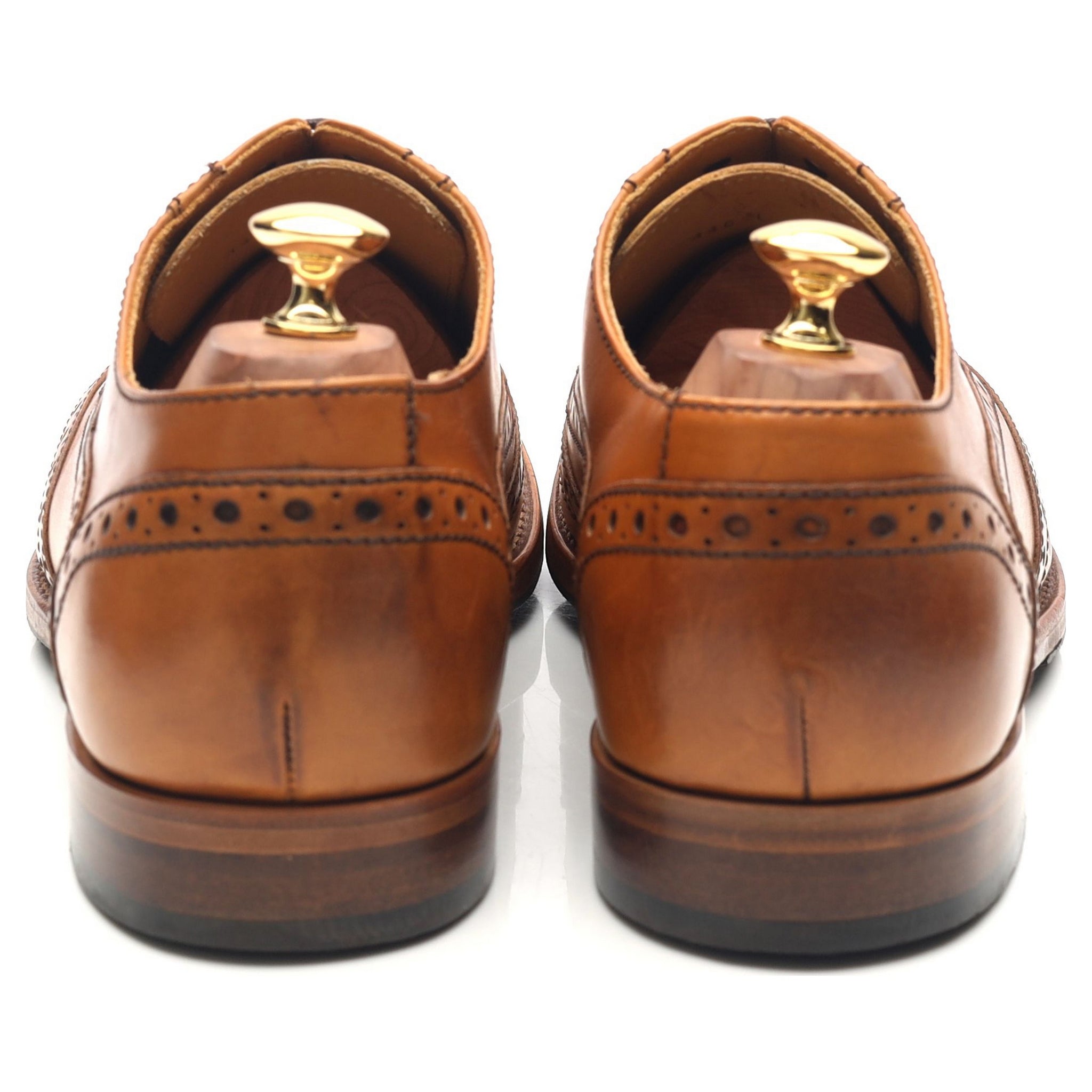 Barker Grant richelieu cuir marron 10 UK