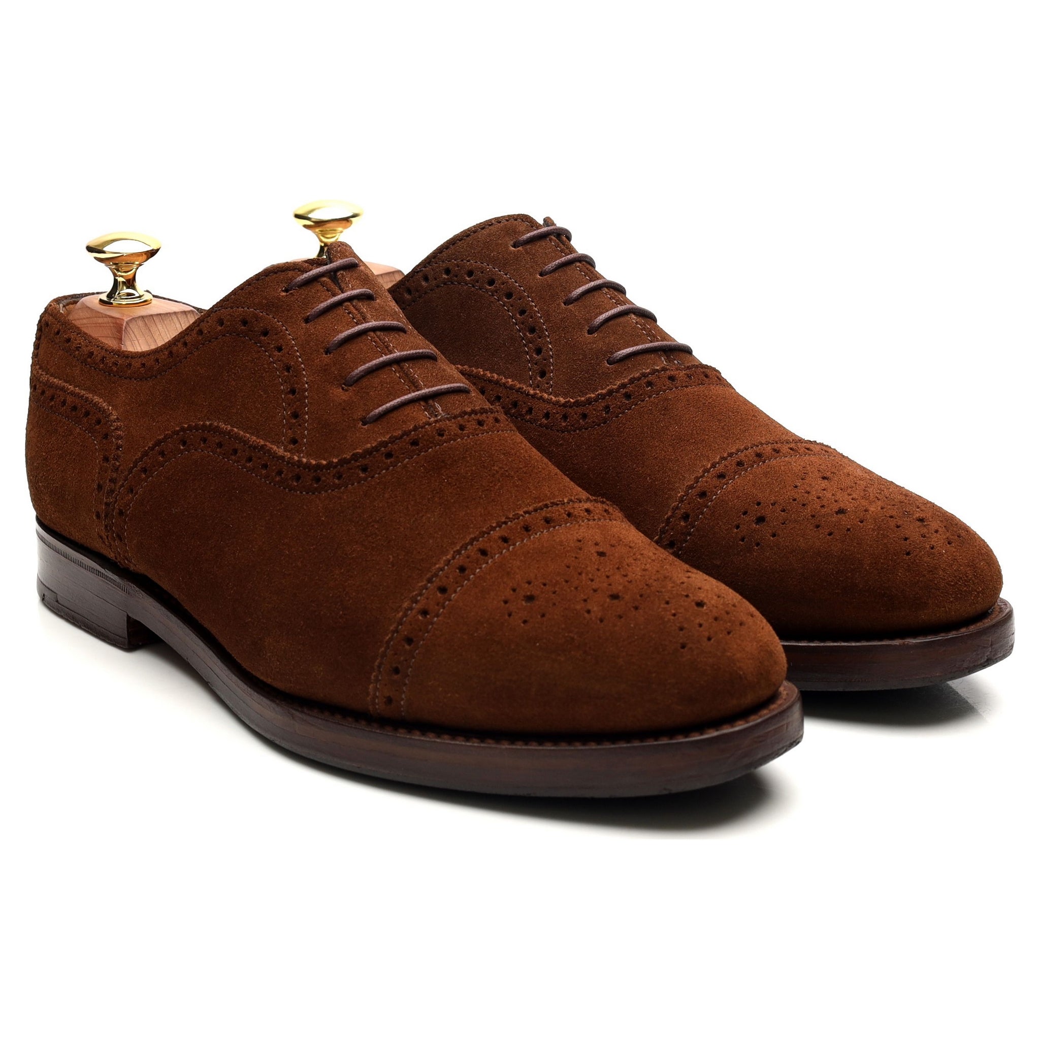 Alfred Sargent Cranford 2 oxford daim marron 7.5