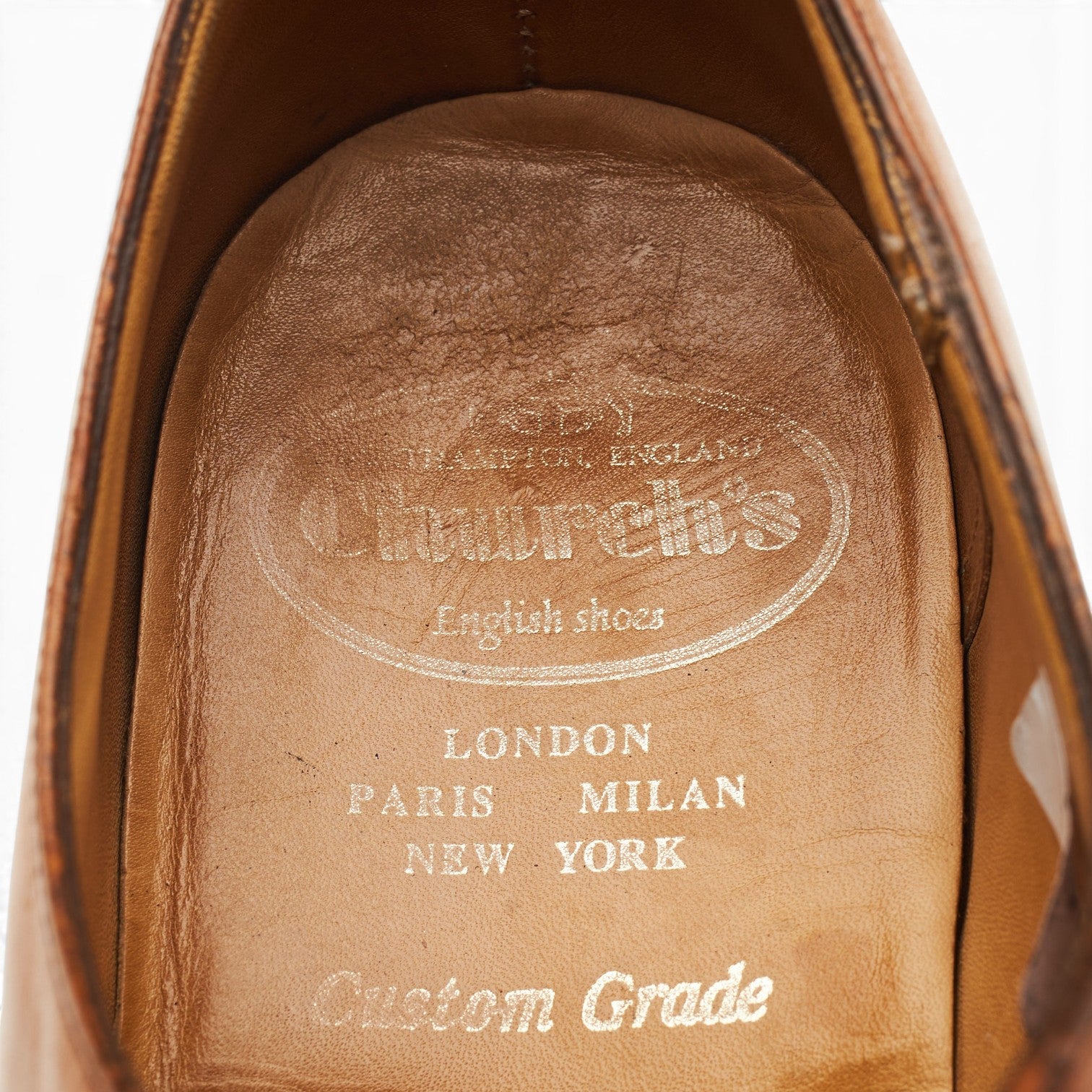 Church's Canberra richelieu cuir marron UK 8