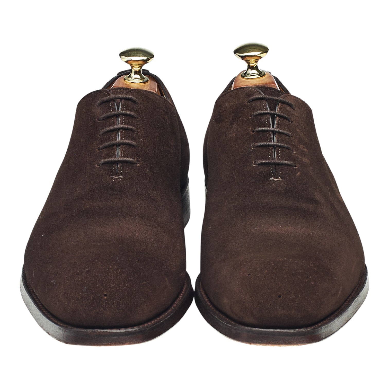 Shipton & Heneage Stuart oxford suède marron UK 7.5