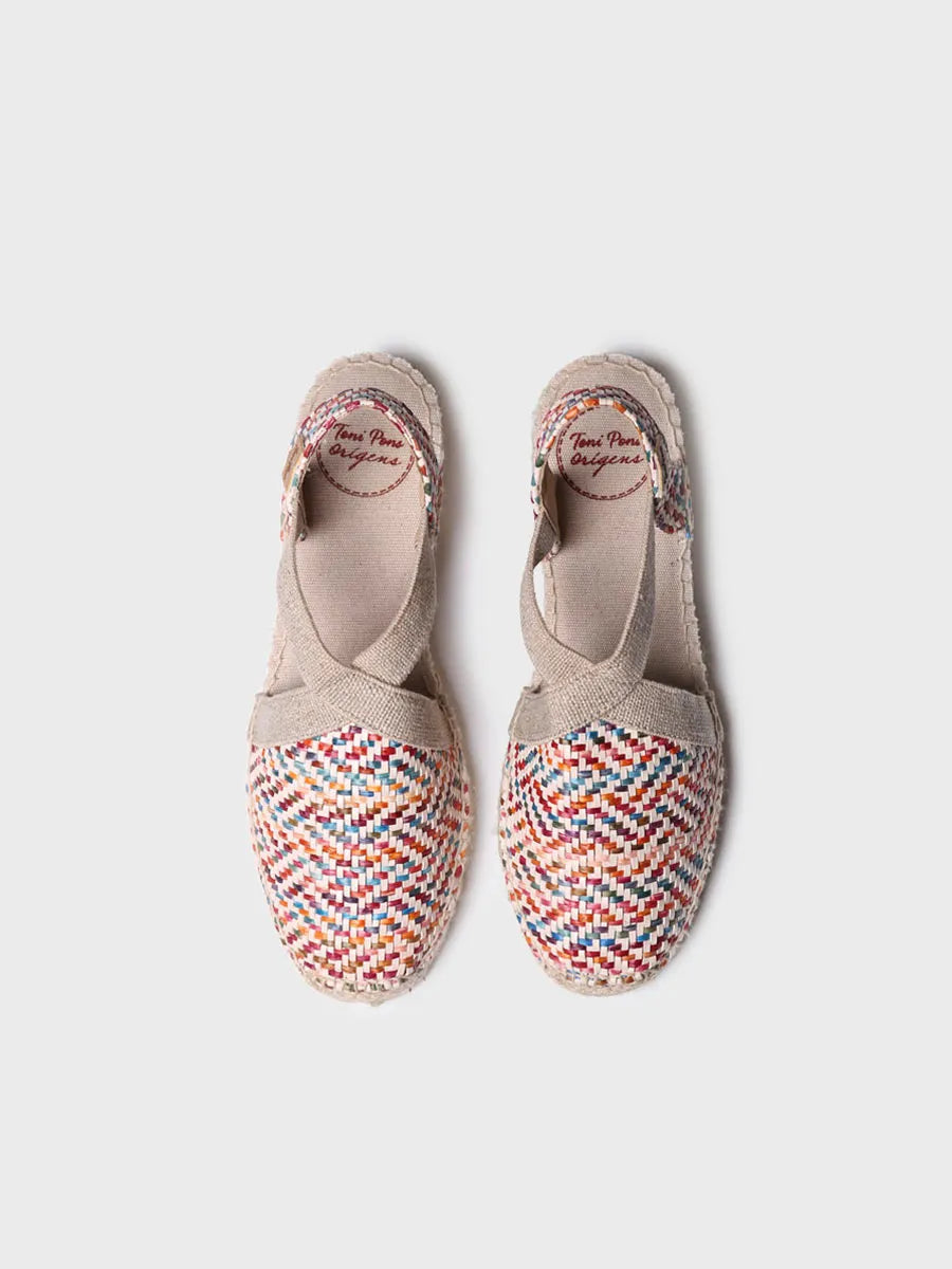 Toni Pons Vera-MS espadrilles multicolore raphia