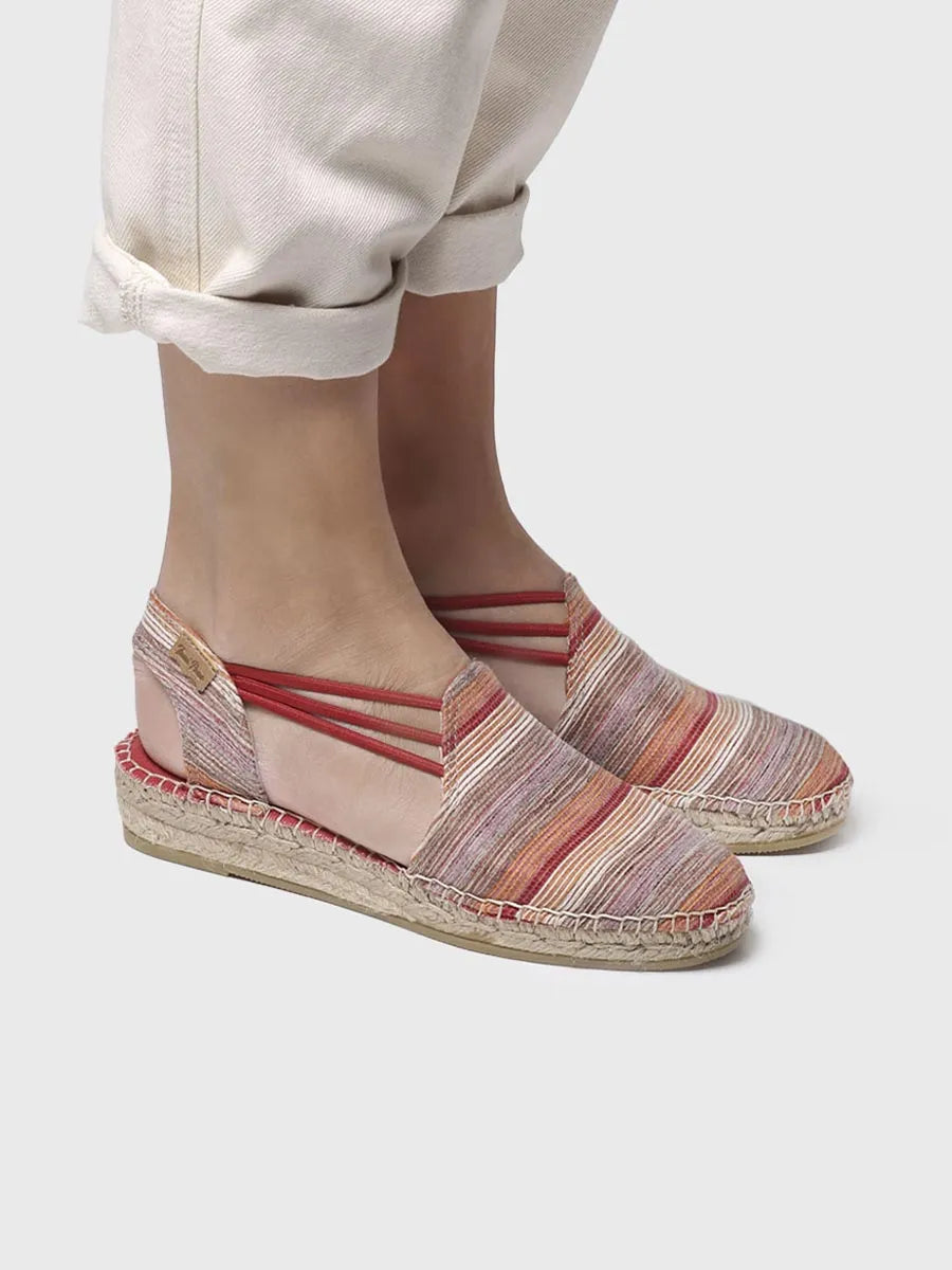 Toni Pons NOA-HV espadrilles femme toile tuile vegan