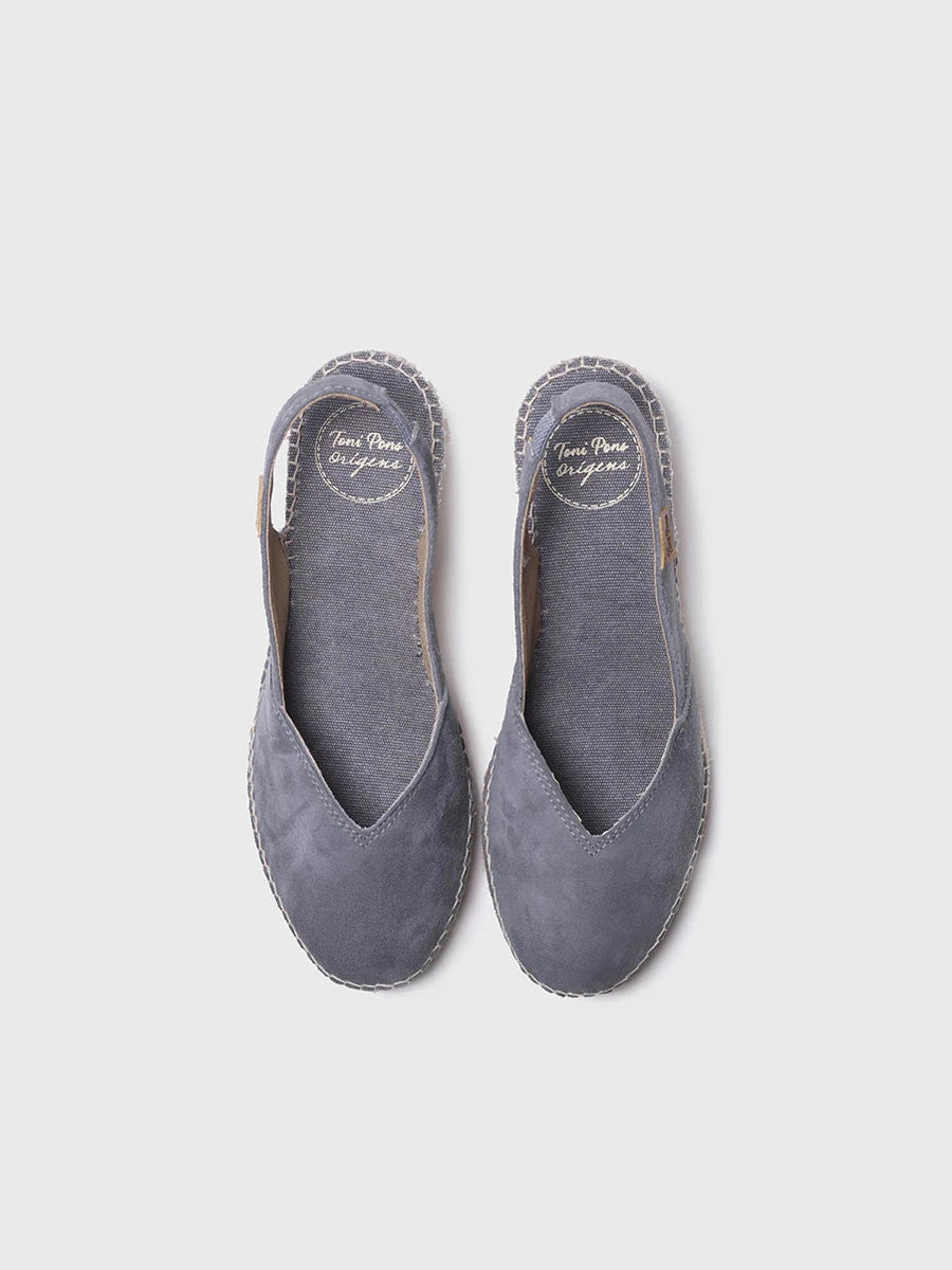 Toni Pons Betty-A espadrilles femme daim compensées 5 cm