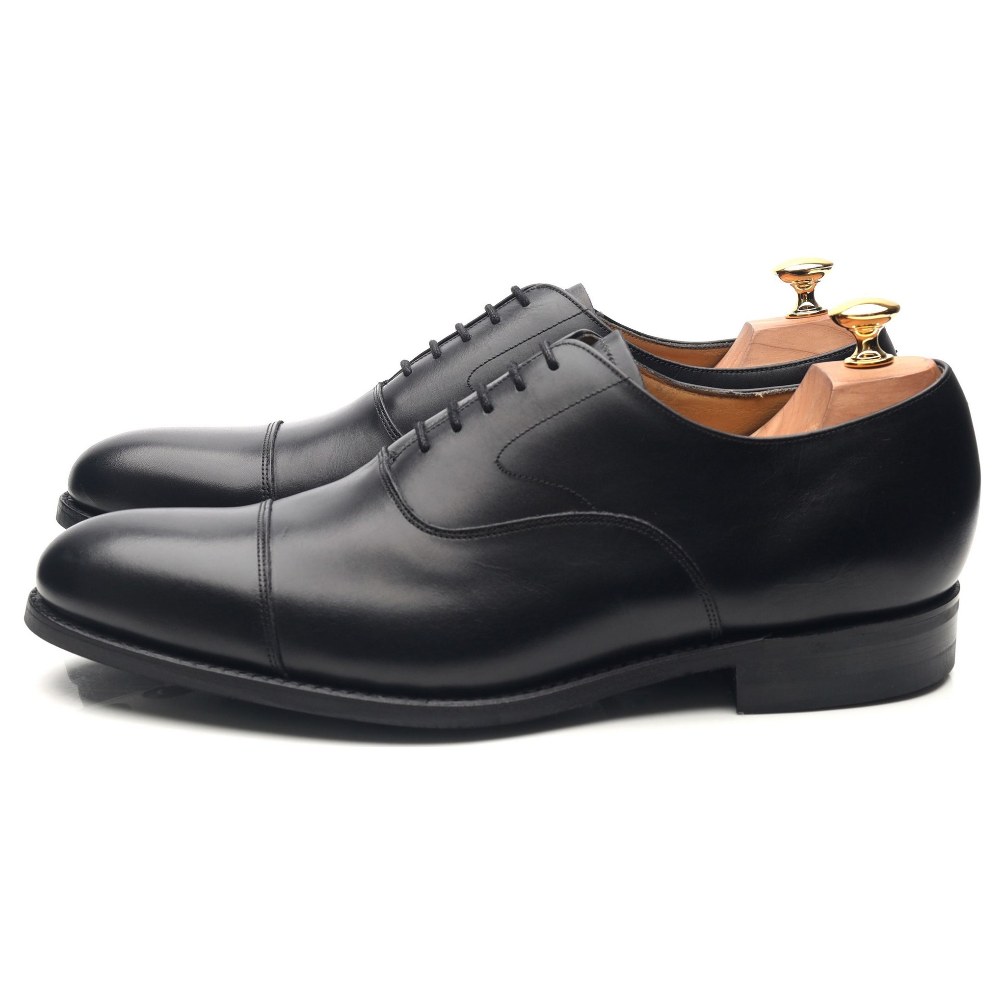 Barker Malvern oxford cuir noir 10