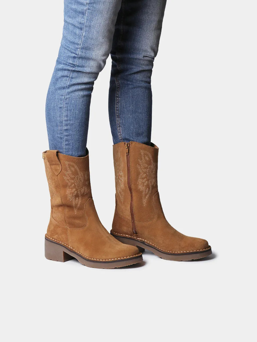 Toni Pons Illinois-SY boots cowboy croûte brodée